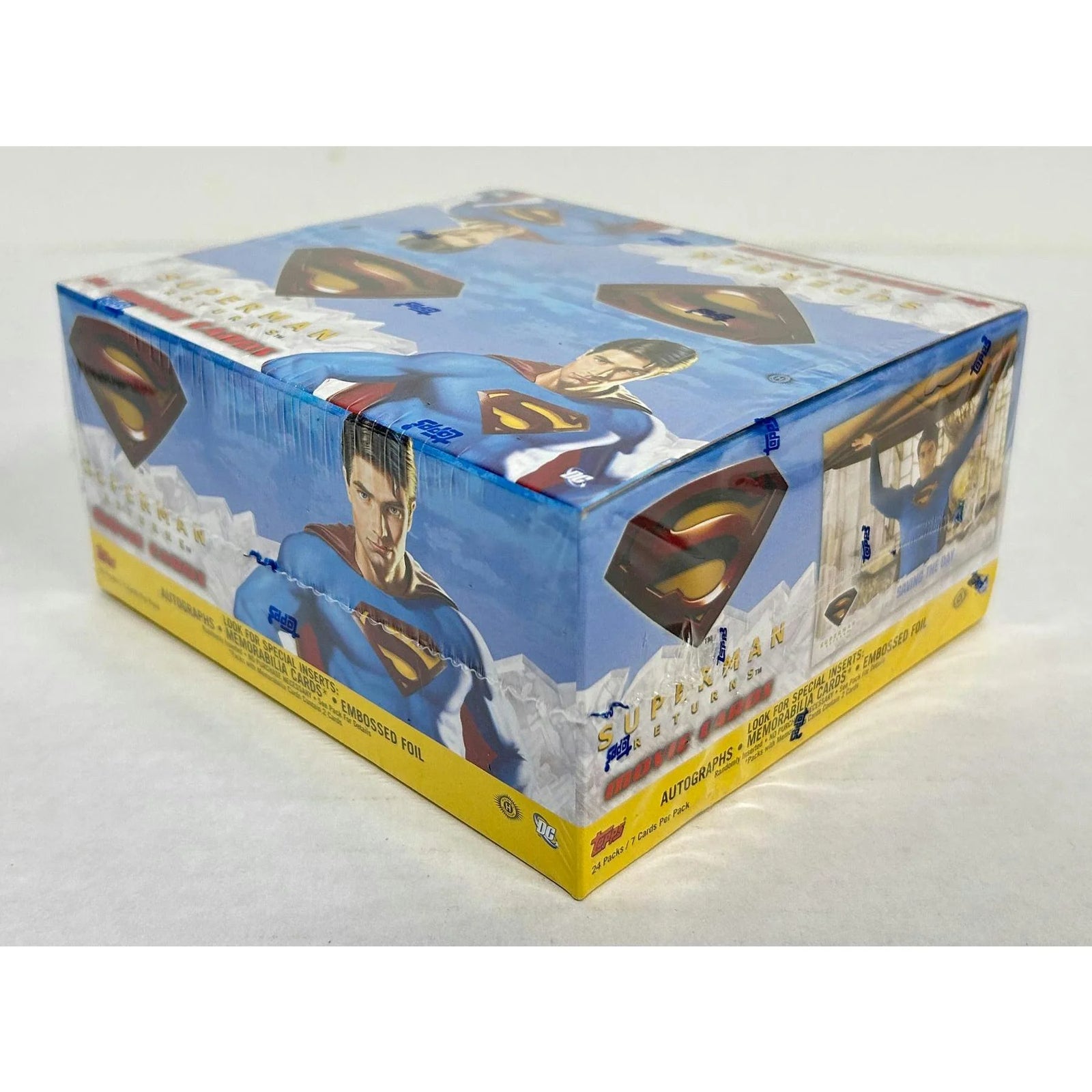 Superman Returns 2006 Topps Hobby Box | 24 Packs, 7 Cards Per Pack (Ships Sealed Only)