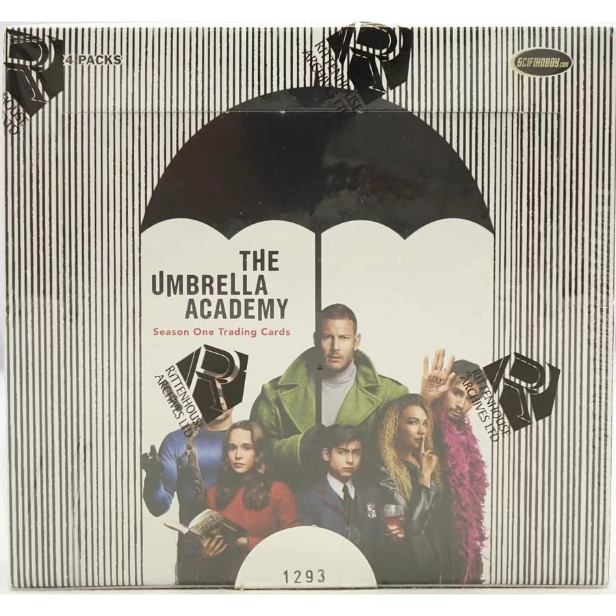 The Umbrella Academy Season 1 Trading Cards Box | 2020 Rittenhouse (Ships Sealed Only)