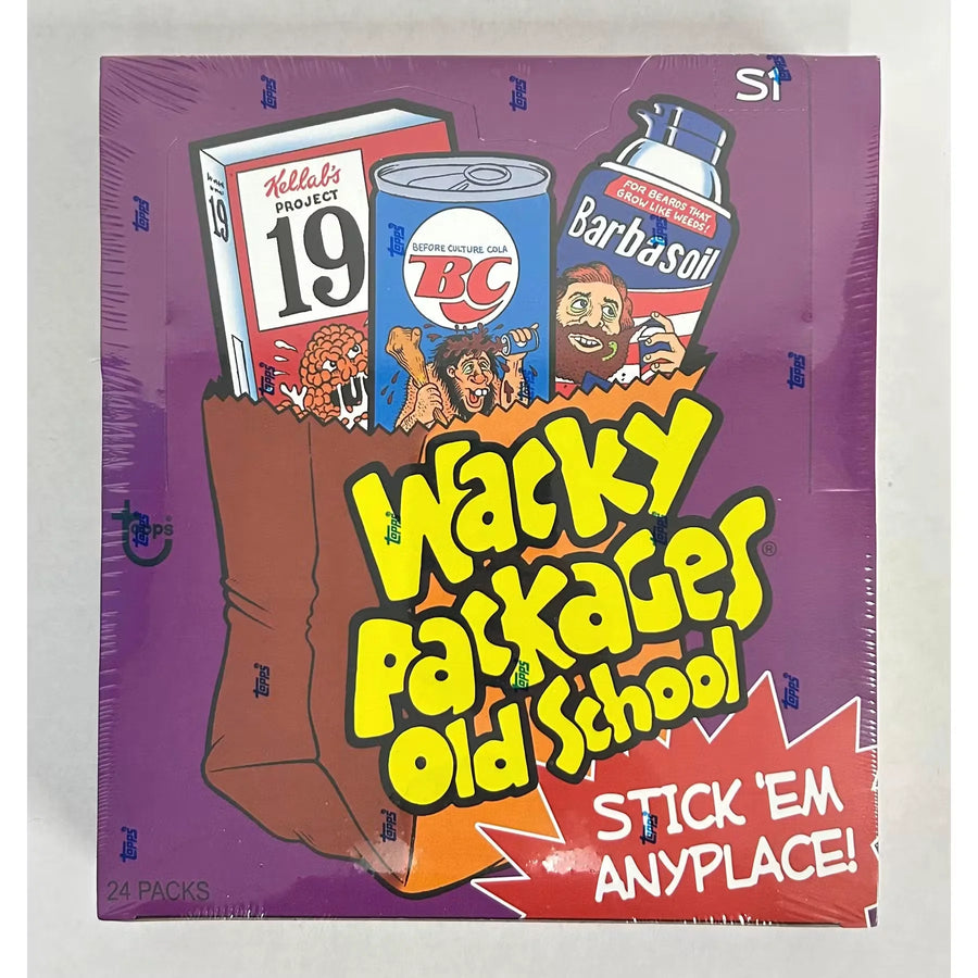 Wacky Packages Old School Series 1 Hobby Box | 2009 Topps (Ships Sealed Only)
