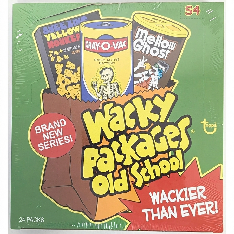 Wacky Packages Old School Series 4 Hobby Box | 2012 Topps (Ships Sealed Only)