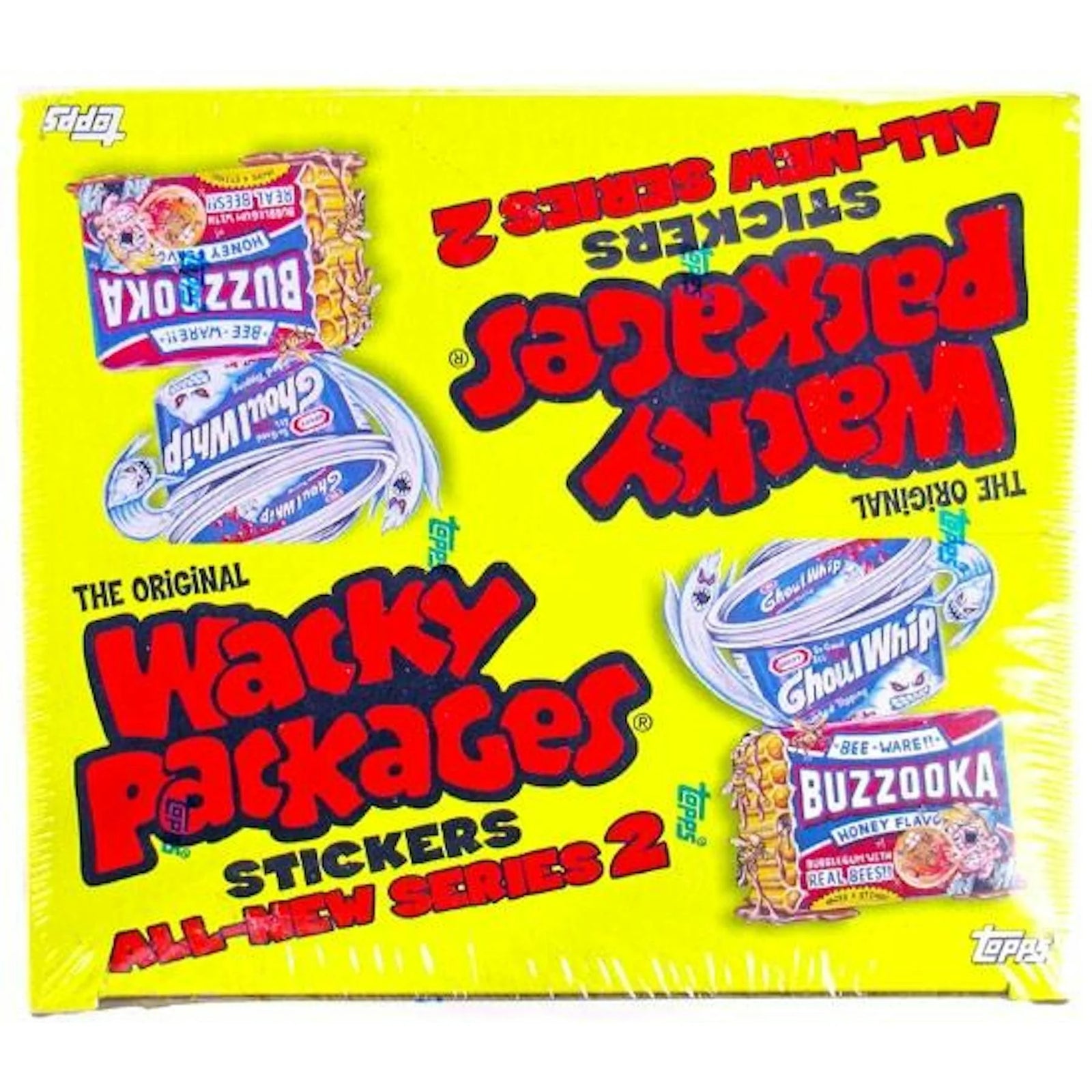 Wacky Packages Series 2 24-Pack Retail Box (2005 Topps) (Ships Sealed Only)