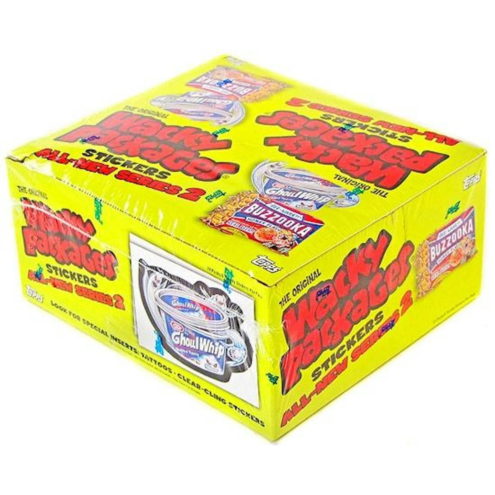 Wacky Packages Series 2 24-Pack Retail Box (2005 Topps) (Ships Sealed Only)