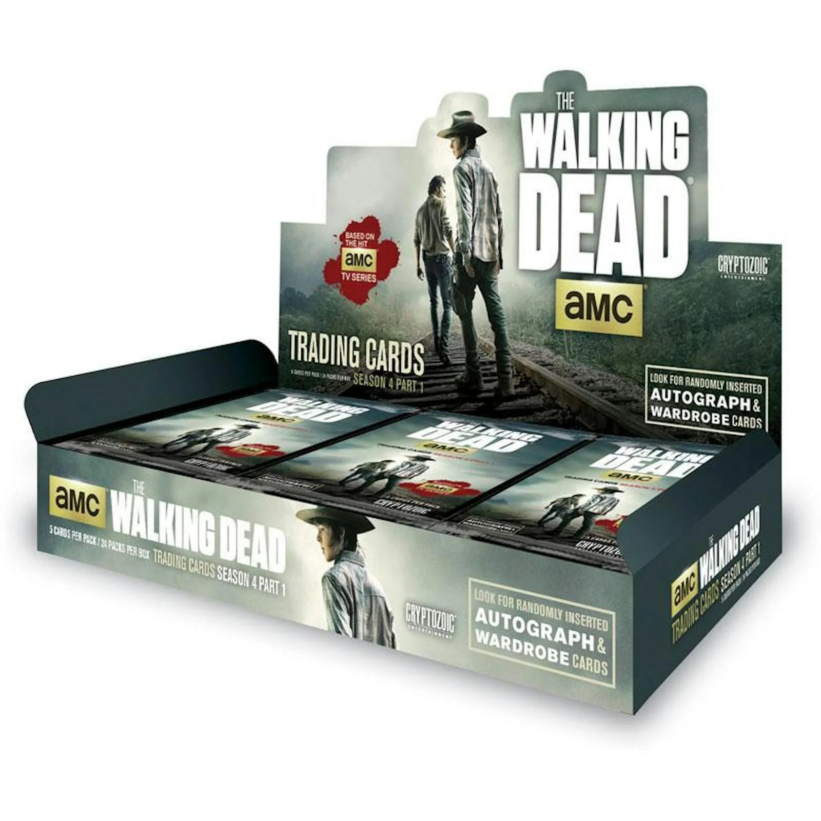 The Walking Dead Season 4 Part 1 Hobby Box | 2016 Cryptozoic