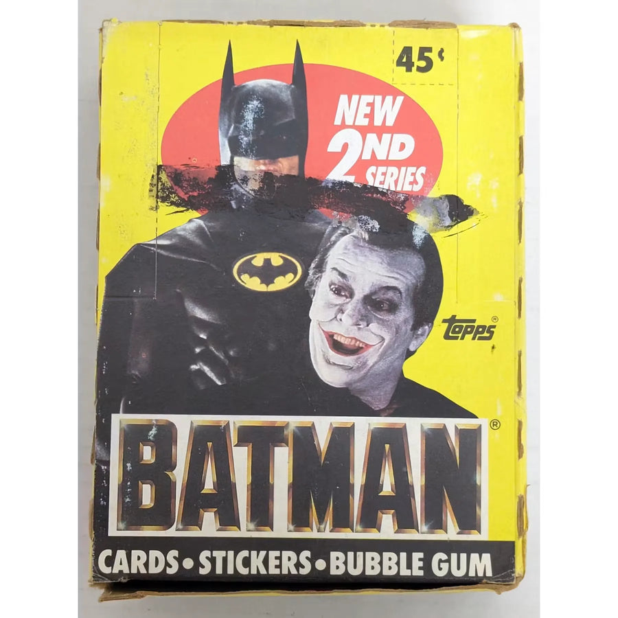 Batman Movie 2nd Series Wax Box | 1989 Topps (Ships Sealed Only)