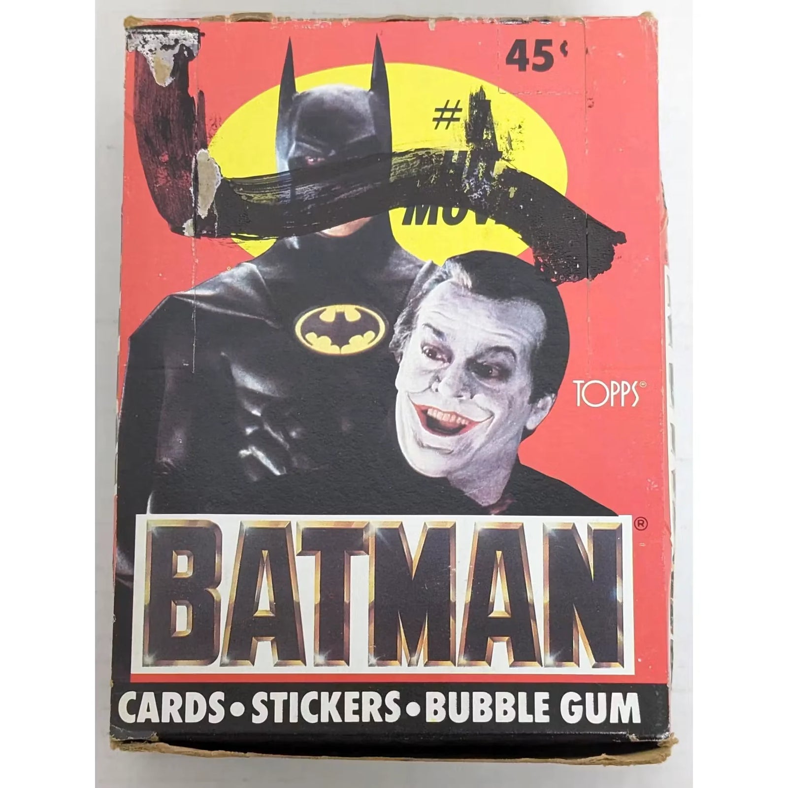 1989 Topps Batman Movie Wax Box | 36 Packs (Ships Sealed Only)