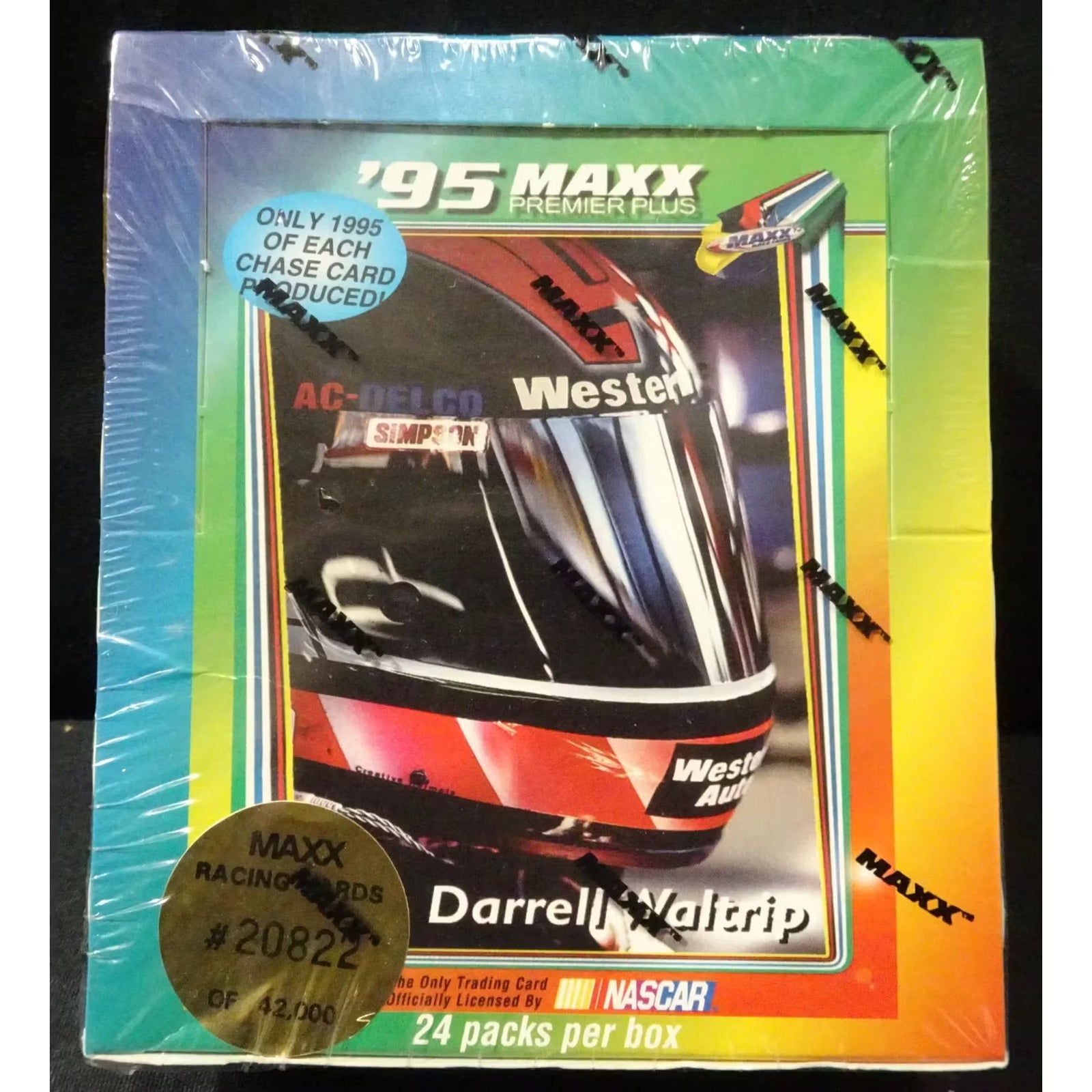 1995 Maxx Premier Plus Chromium Racing Hobby Box