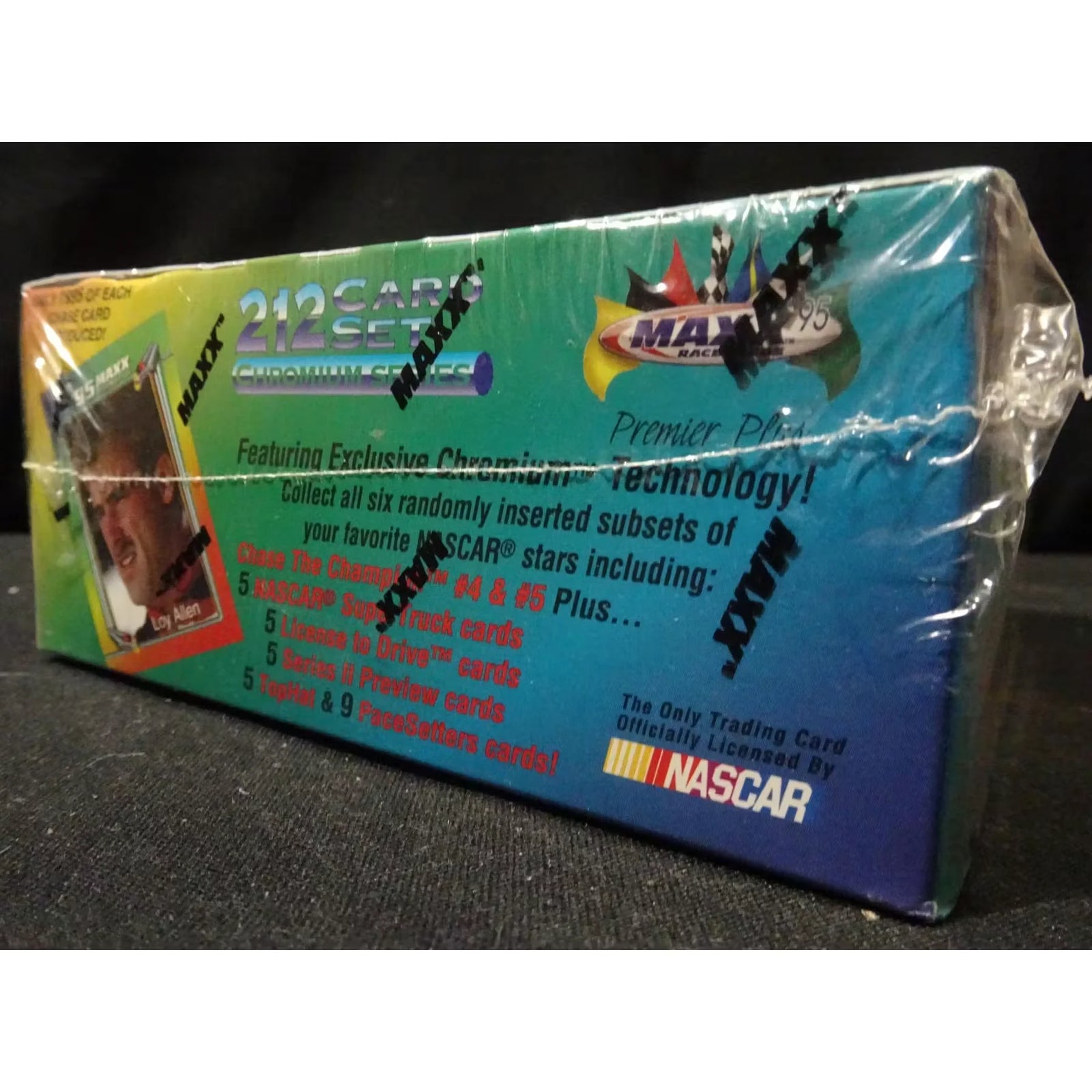 1995 Maxx Premier Plus Chromium Racing Hobby Box