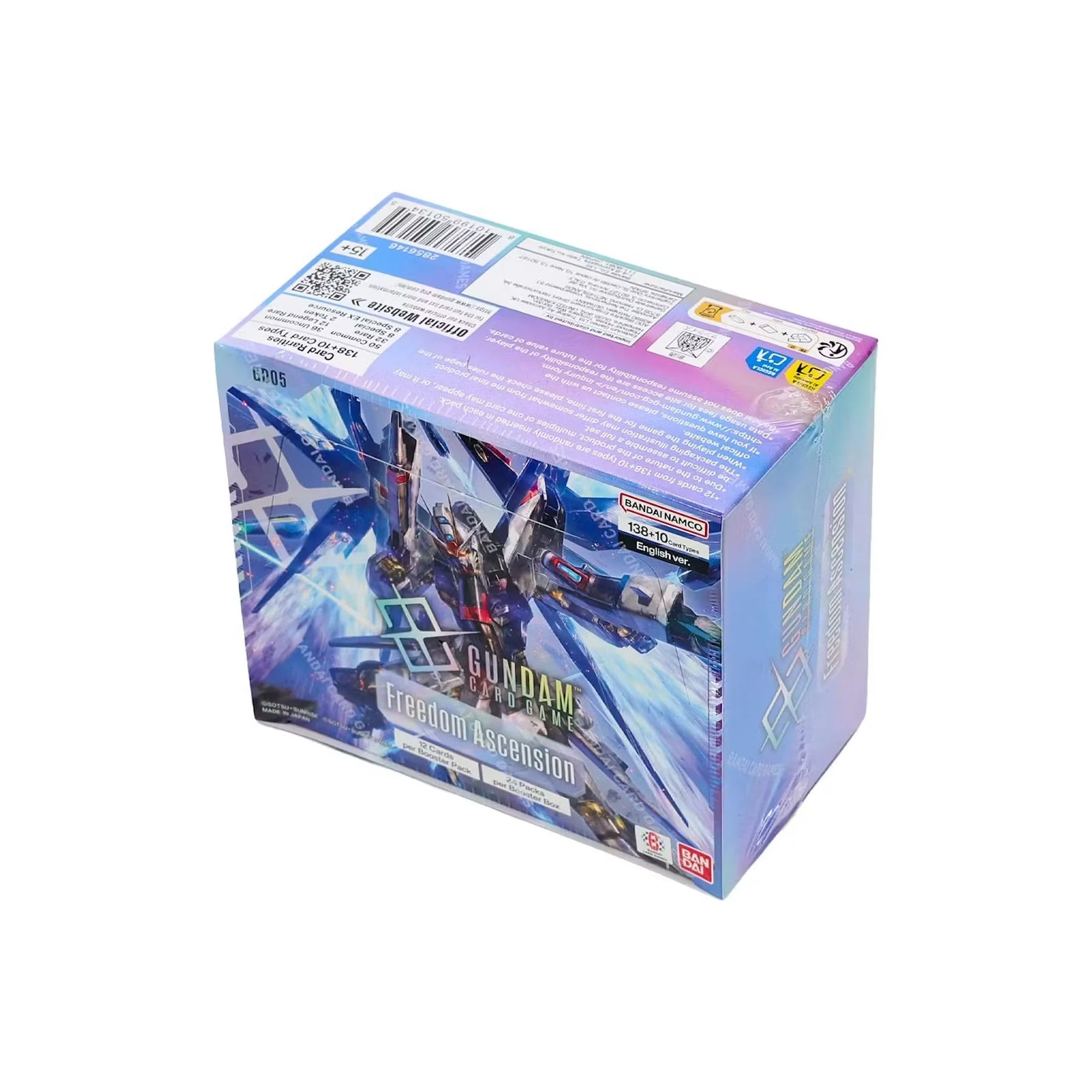 Gundam TCG Freedom Ascension (GD05) Booster Box