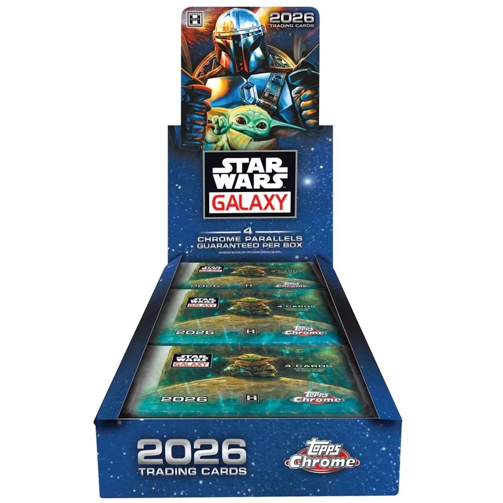 2026 Topps Star Wars Chrome Galaxy Hobby Box | Presell (Ships Sealed Only)