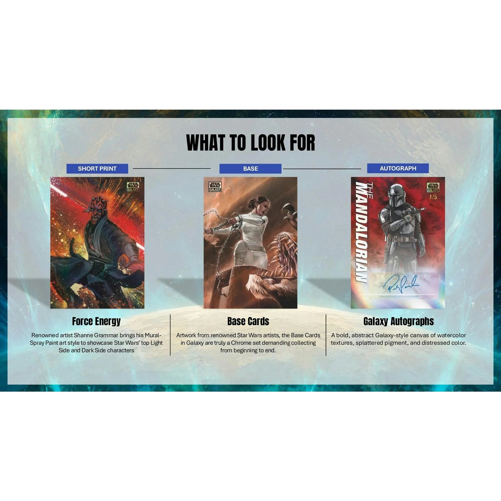 2026 Topps Star Wars Chrome Galaxy Hobby Box | Presell (Ships Sealed Only)