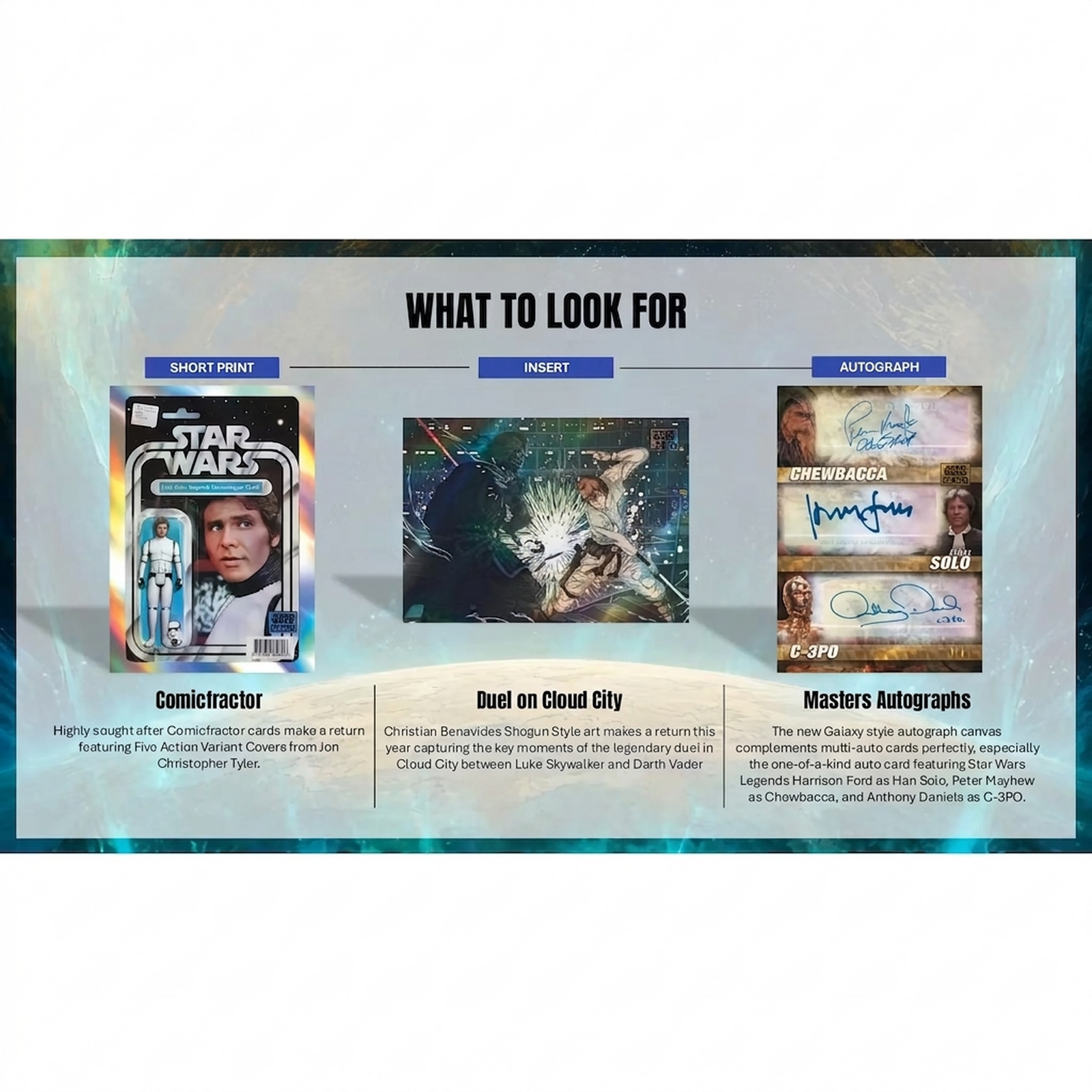 2026 Topps Star Wars Chrome Galaxy Hobby Box | Presell (Ships Sealed Only)