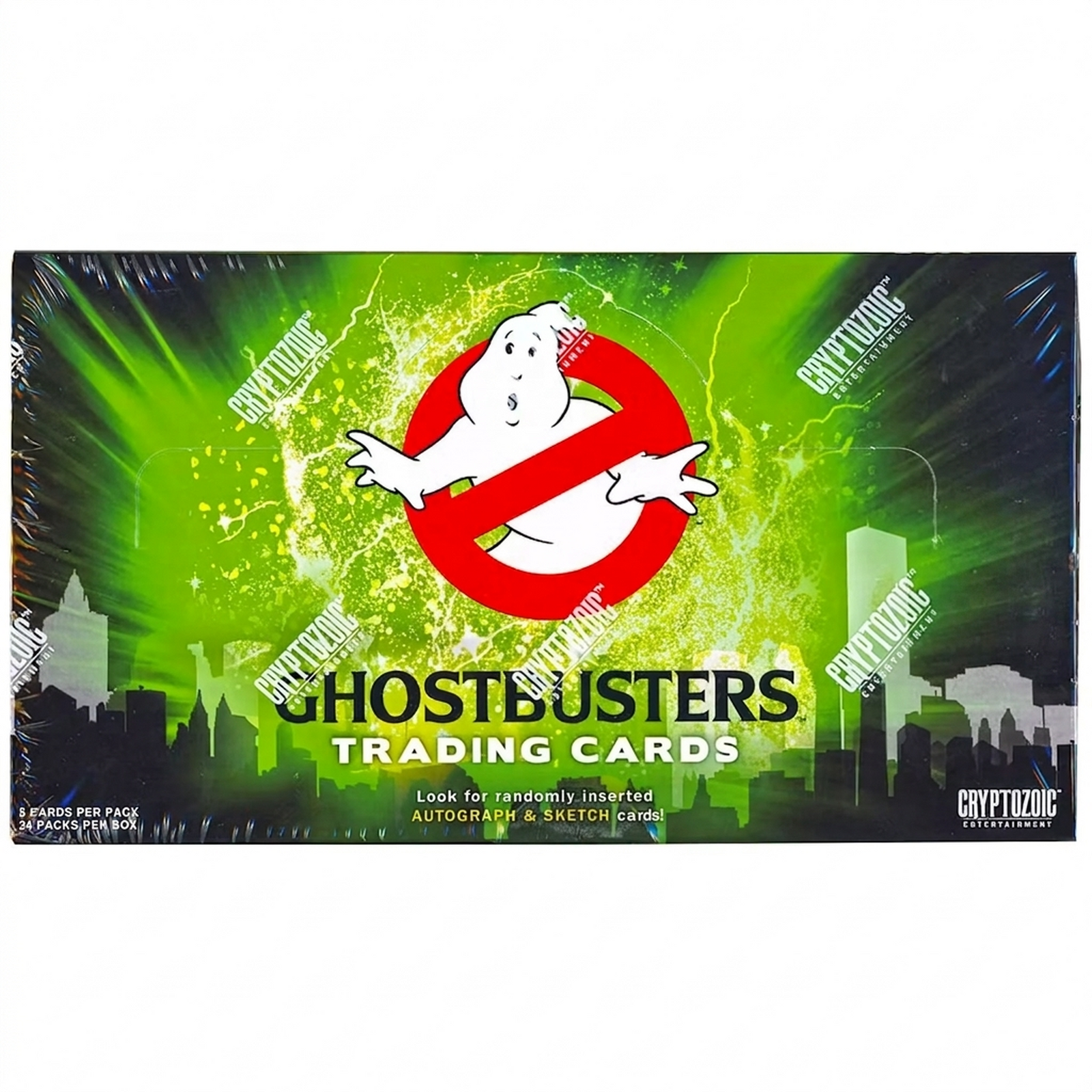 2016 Cryptozoic Ghostbusters Trading Cards Box | 24 Packs (Ships Sealed Only)