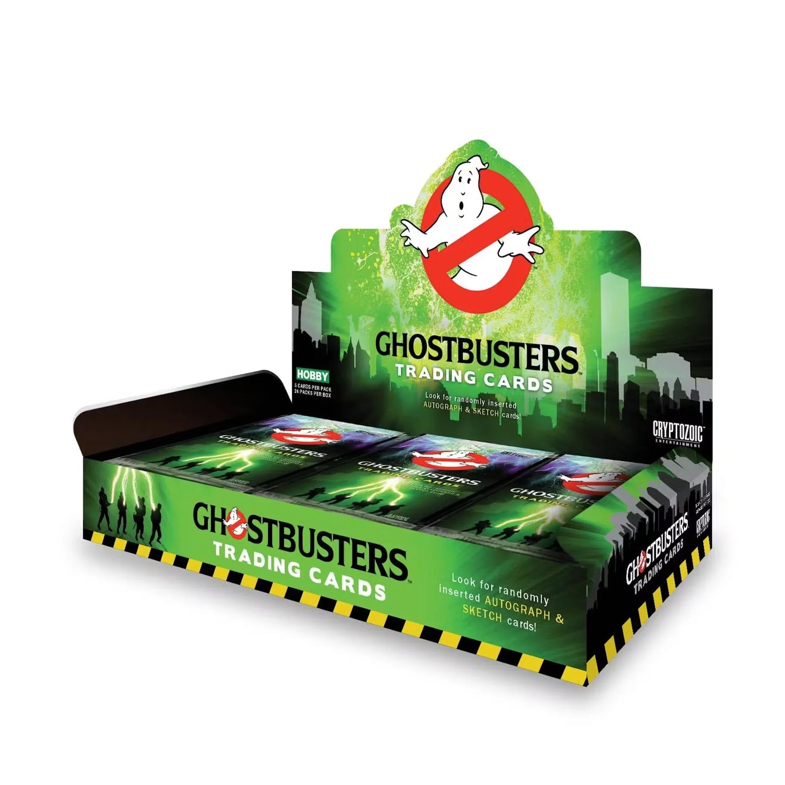 2016 Cryptozoic Ghostbusters Trading Cards Box | 24 Packs (Ships Sealed Only)