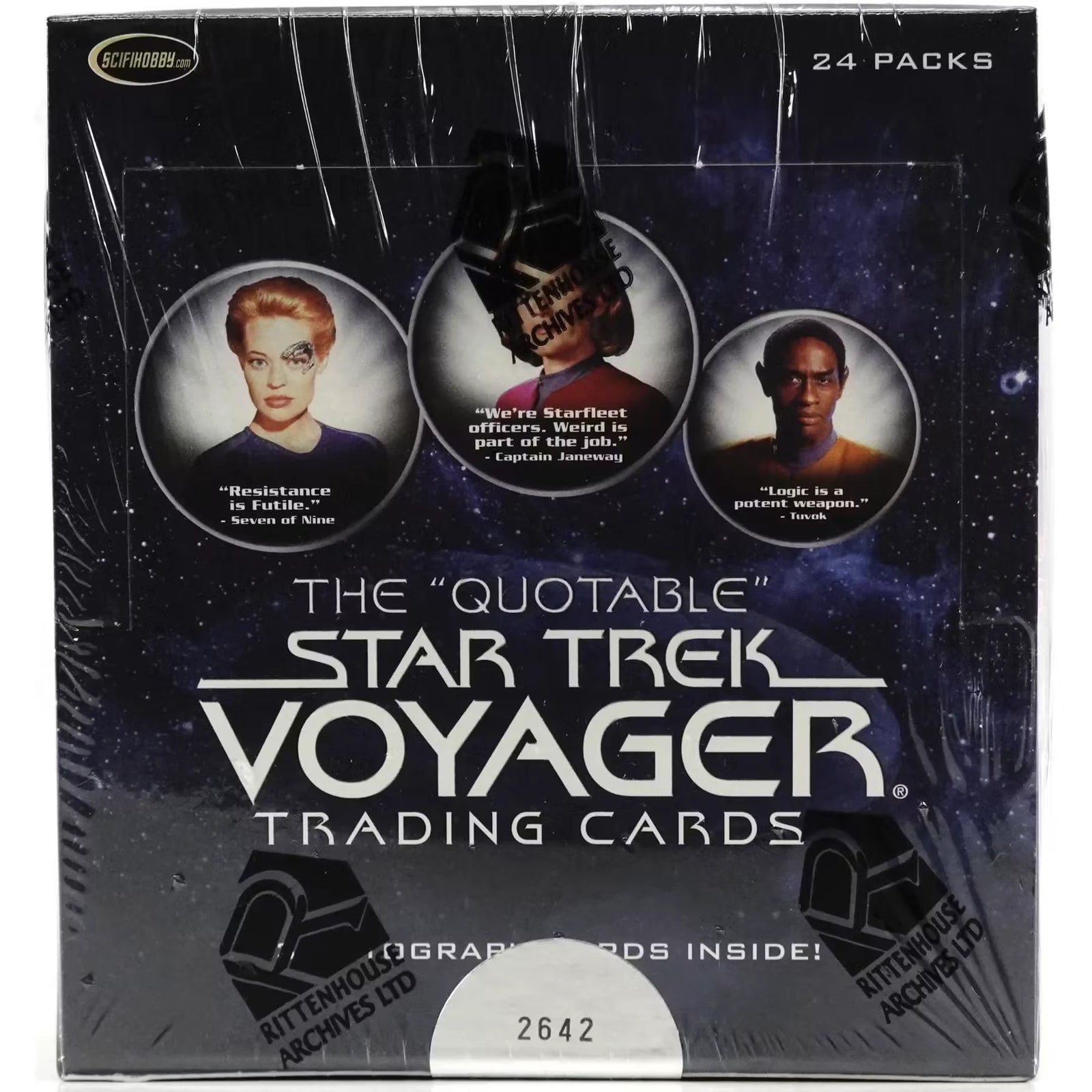 Star Trek Voyager Signed Trading Cards Box | 2012 Rittenhouse (Ships Sealed Only)