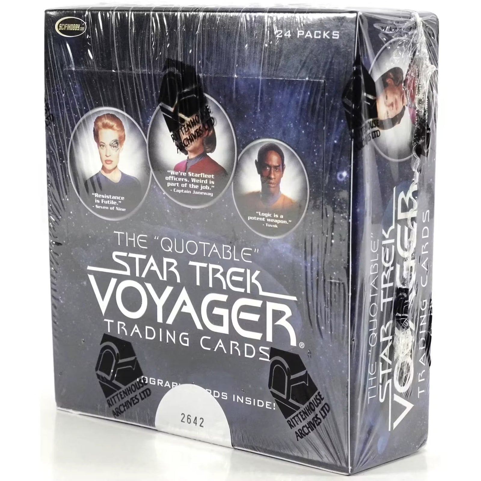 Star Trek Voyager Signed Trading Cards Box | 2012 Rittenhouse (Ships Sealed Only)