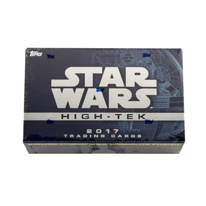2017 Topps Star Wars High Tek Hobby Box | Autographed Cards (Ships Sealed Only)