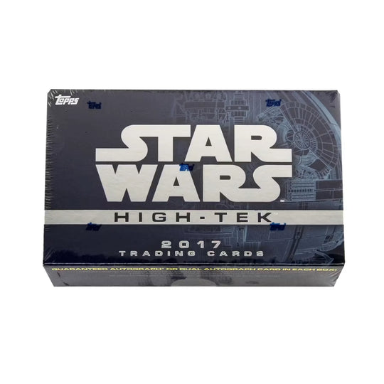2017 Topps Star Wars High Tek Hobby Box | Autographed Cards (Ships Sealed Only)