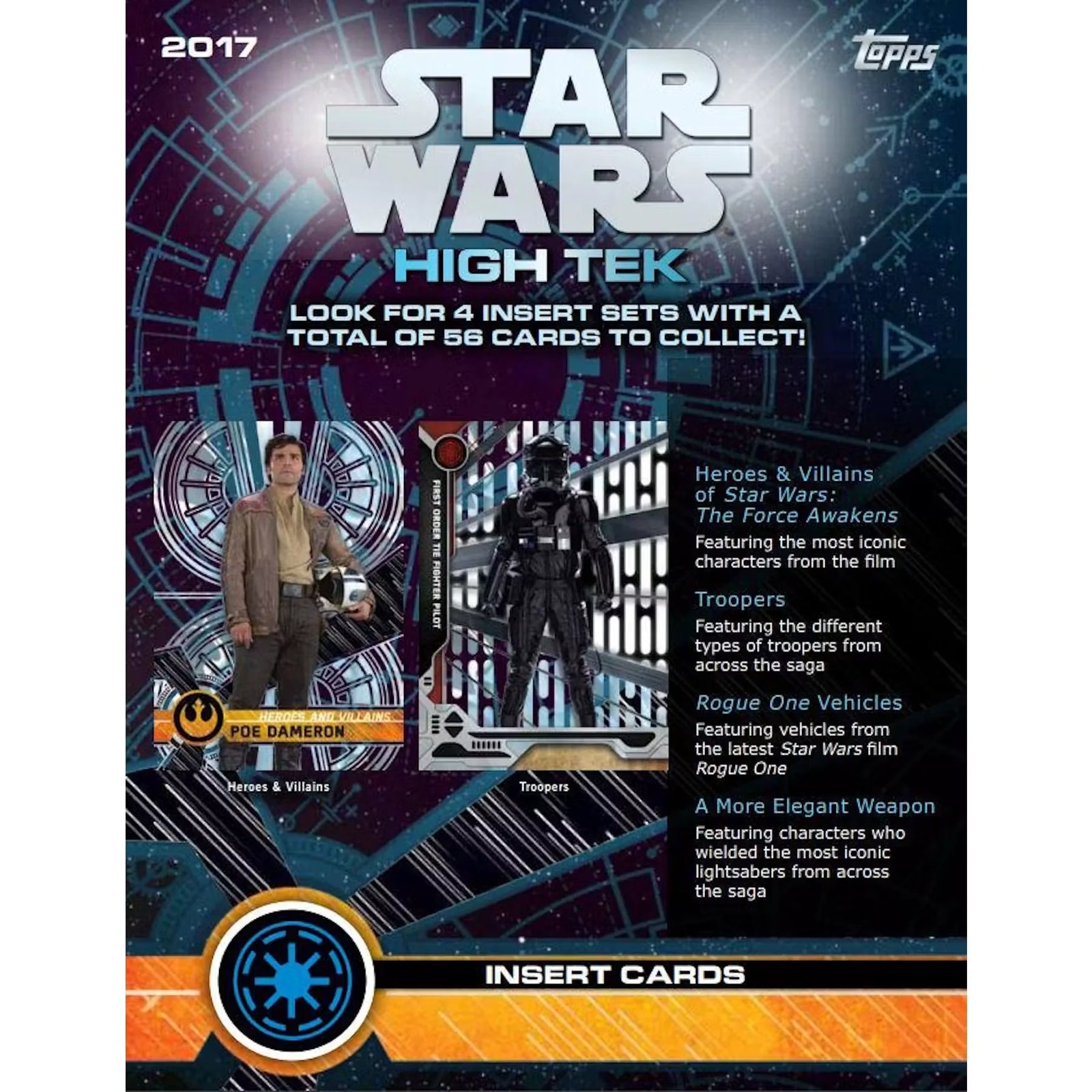 2017 Topps Star Wars High Tek Hobby Box | Autographed Cards (Ships Sealed Only)