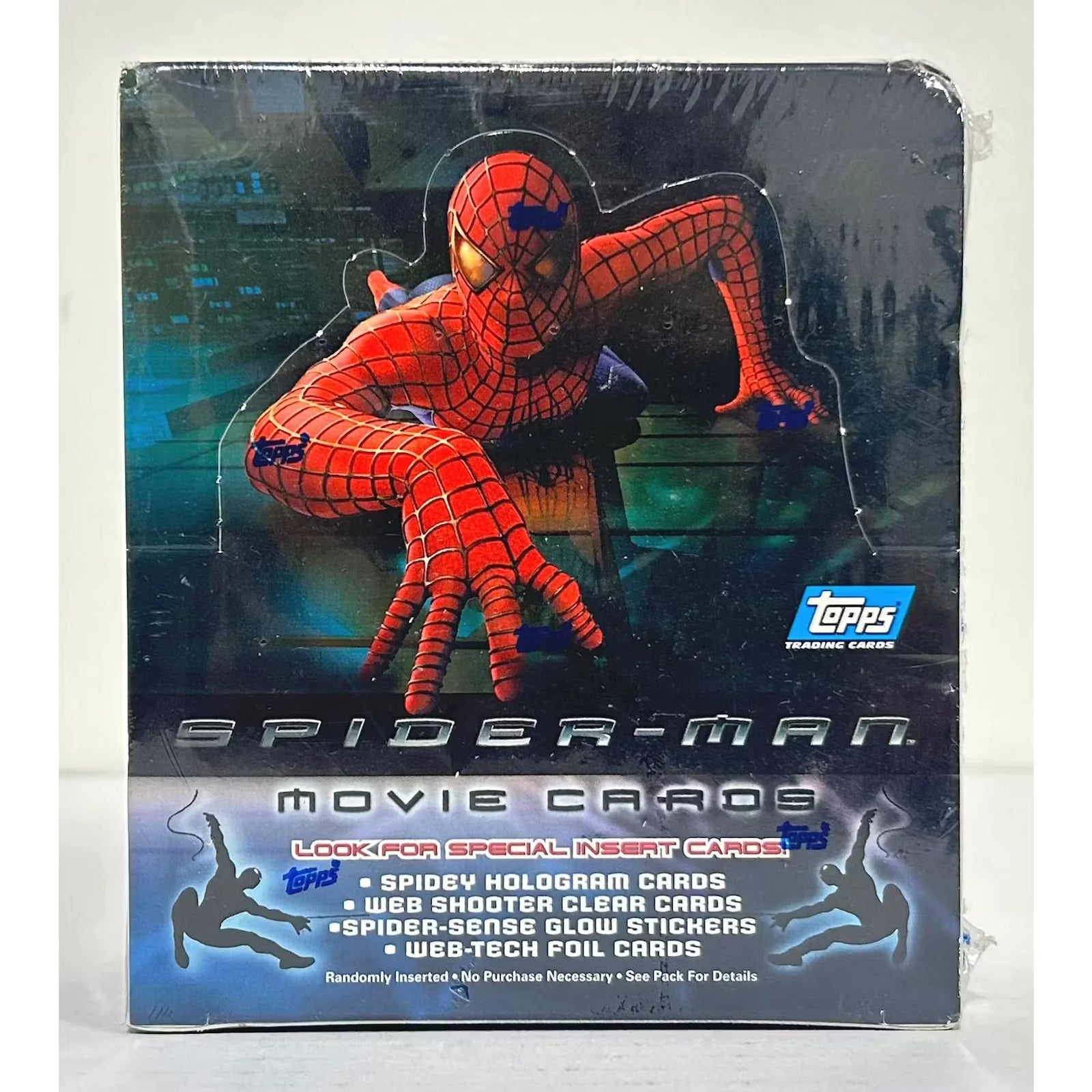 Spider-Man 2002 Topps Movie Hobby Box | 24 Packs (Ships Sealed Only)