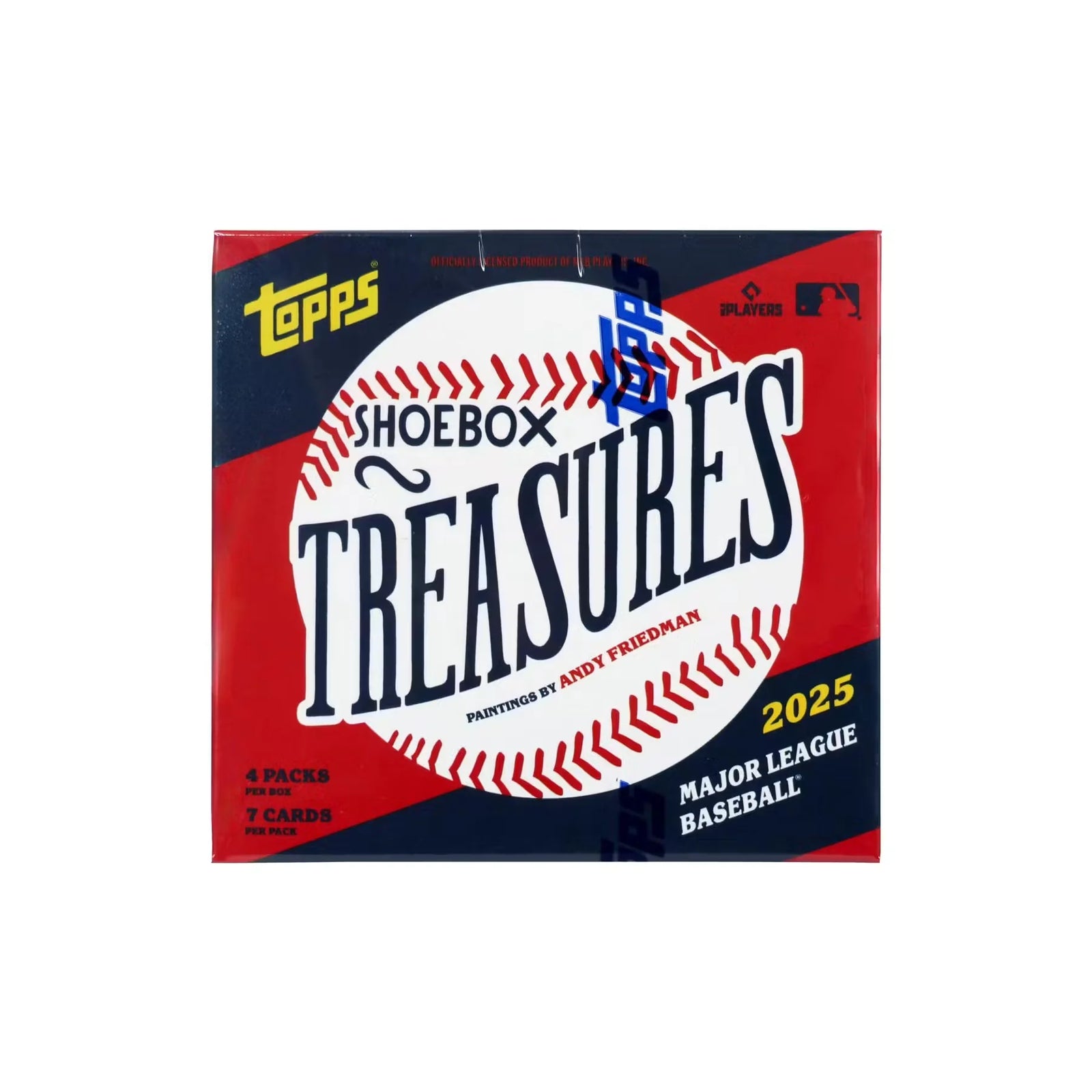 2025 Topps Shoebox Treasures Baseball Box (Ships Sealed Only) - D