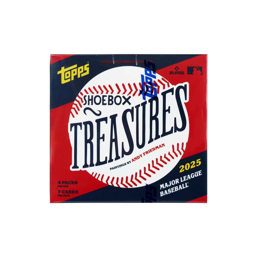 2025 Topps Shoebox Treasures Baseball Box (Ships Sealed Only) - D