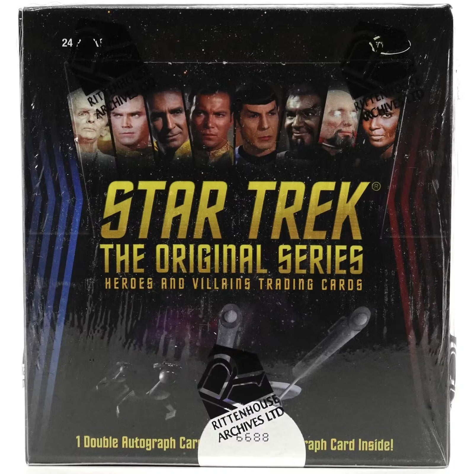 2013 Rittenhouse Star Trek: The Original Series Heroes & Villains Trading Cards H2 Box (Ships Sealed Only)