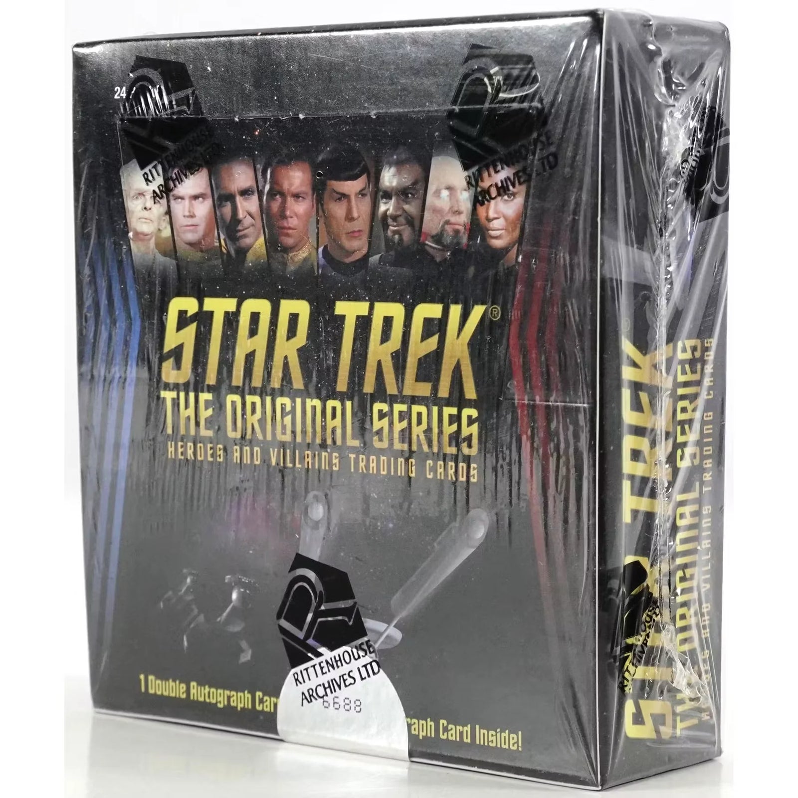 2013 Rittenhouse Star Trek: The Original Series Heroes & Villains Trading Cards H2 Box (Ships Sealed Only)