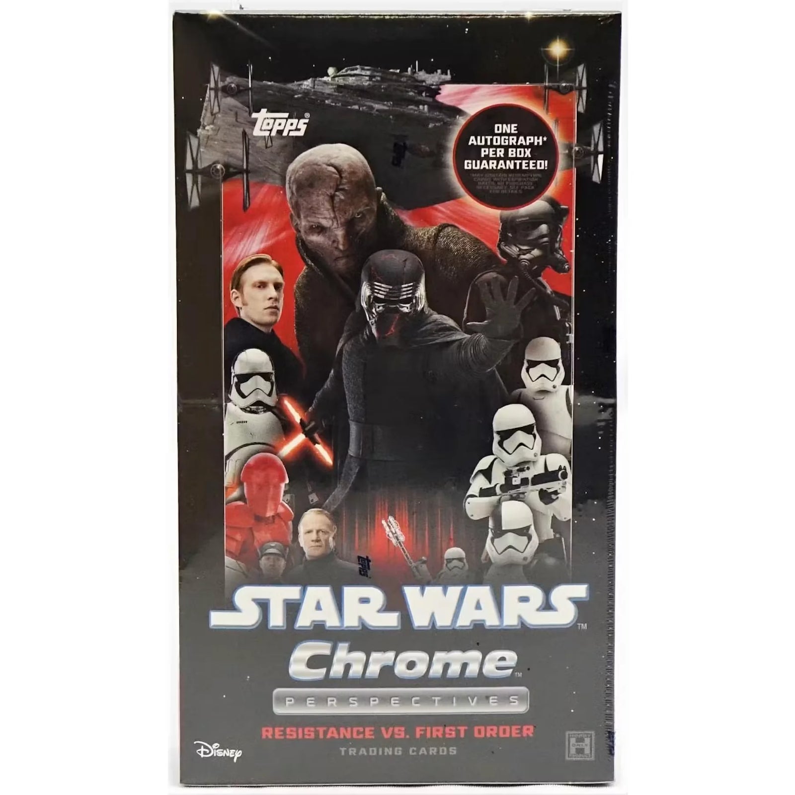 Star Wars Chrome Perspectives: Resistance vs. The First Order Hobby Box (2020 Topps) (Ships Sealed Only)
