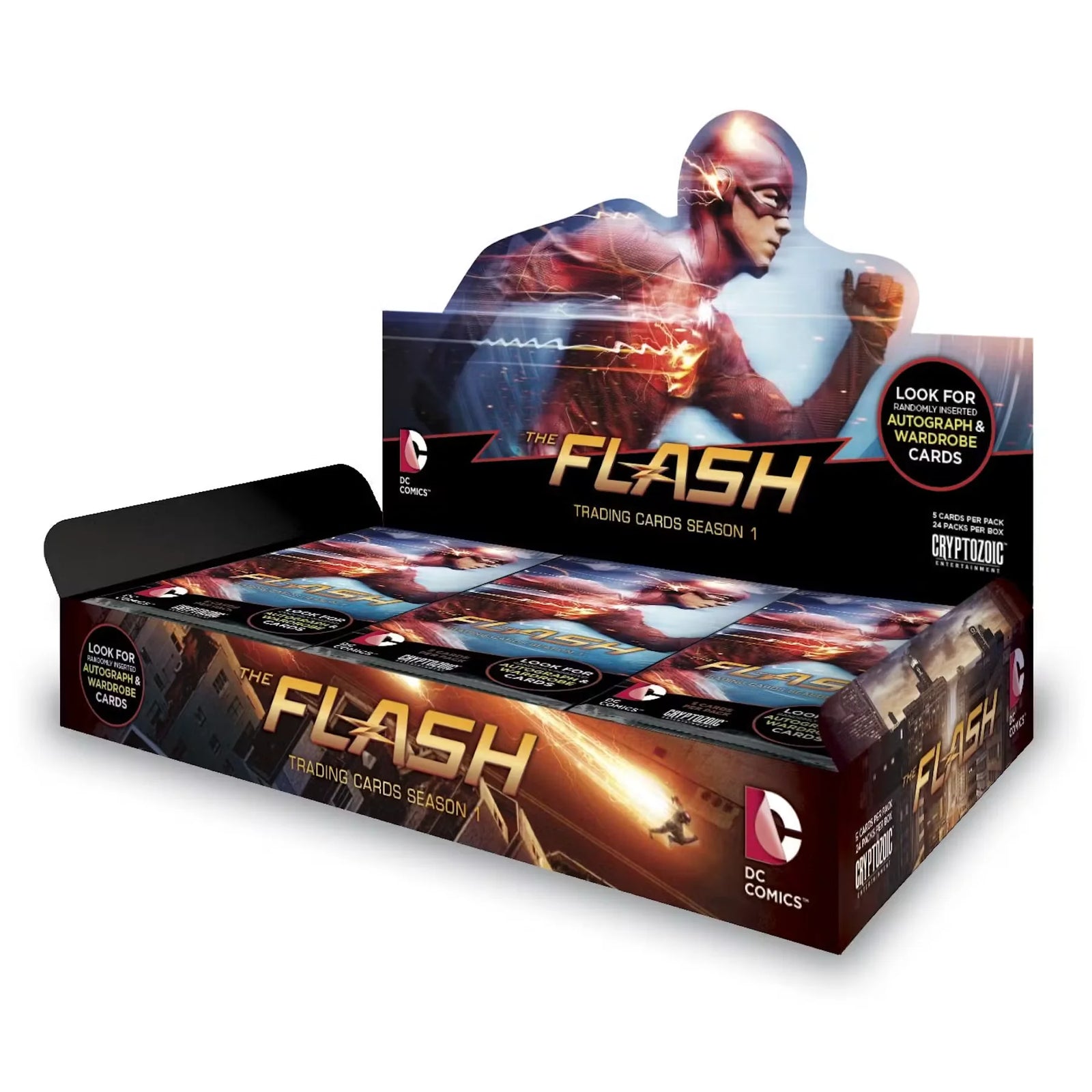 The Flash Season 1 Trading Cards Box (2016 Cryptozoic) (Ships Sealed Only)
