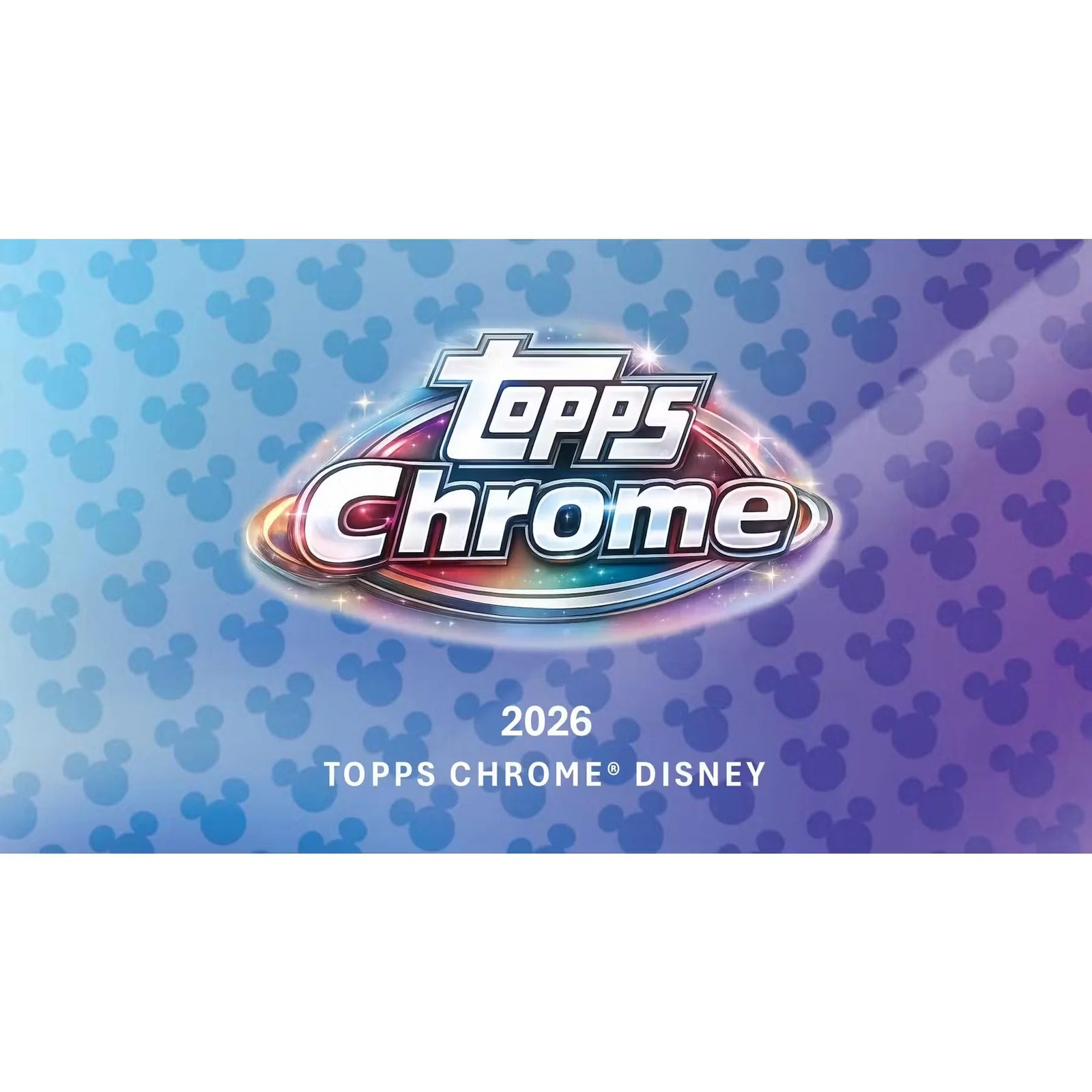 2026 Topps Disney Chrome Hobby Box (Slightly Damaged) (Ships Sealed Only)