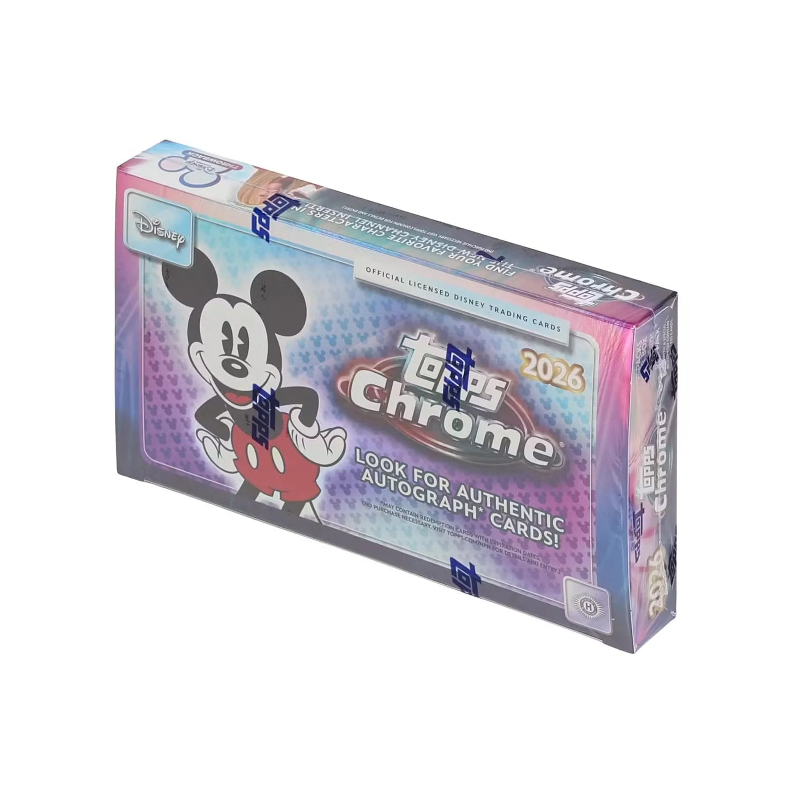 2026 Topps Disney Chrome Hobby Box (Slightly Damaged) (Ships Sealed Only)