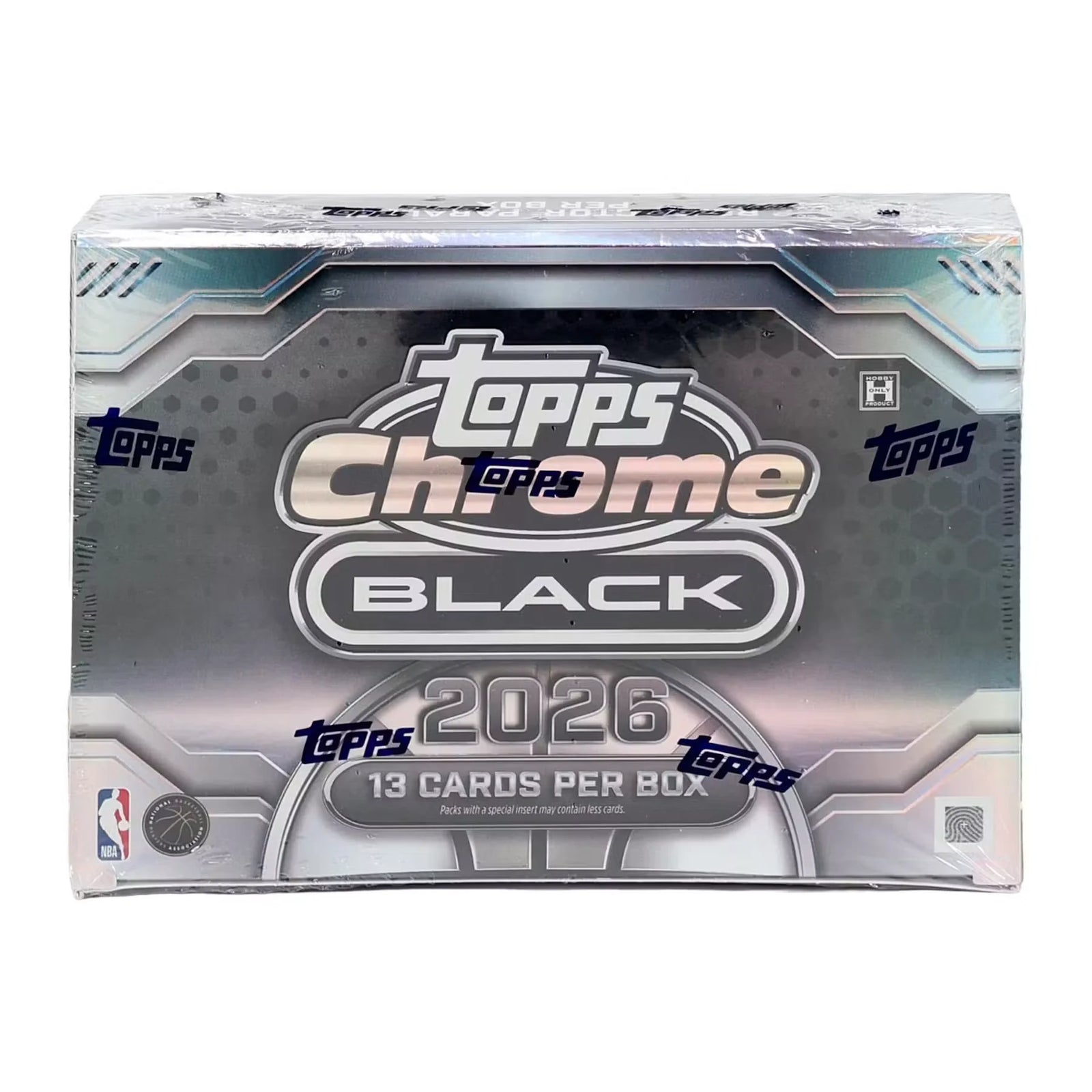 2025-26 Topps Chrome Black Basketball Hobby Box (Ships Sealed Only)