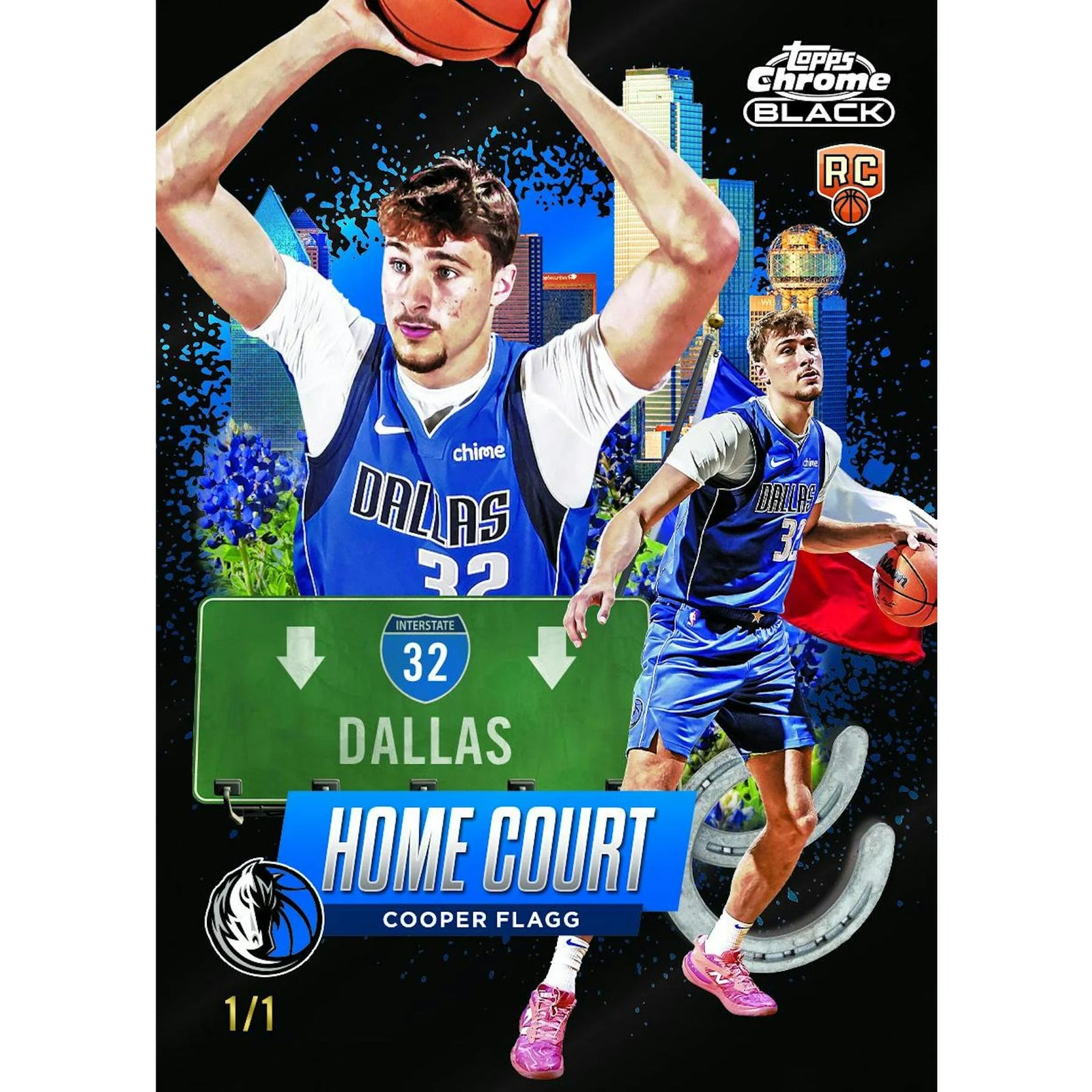 2025-26 Topps Chrome Black Basketball Hobby Box (Ships Sealed Only)
