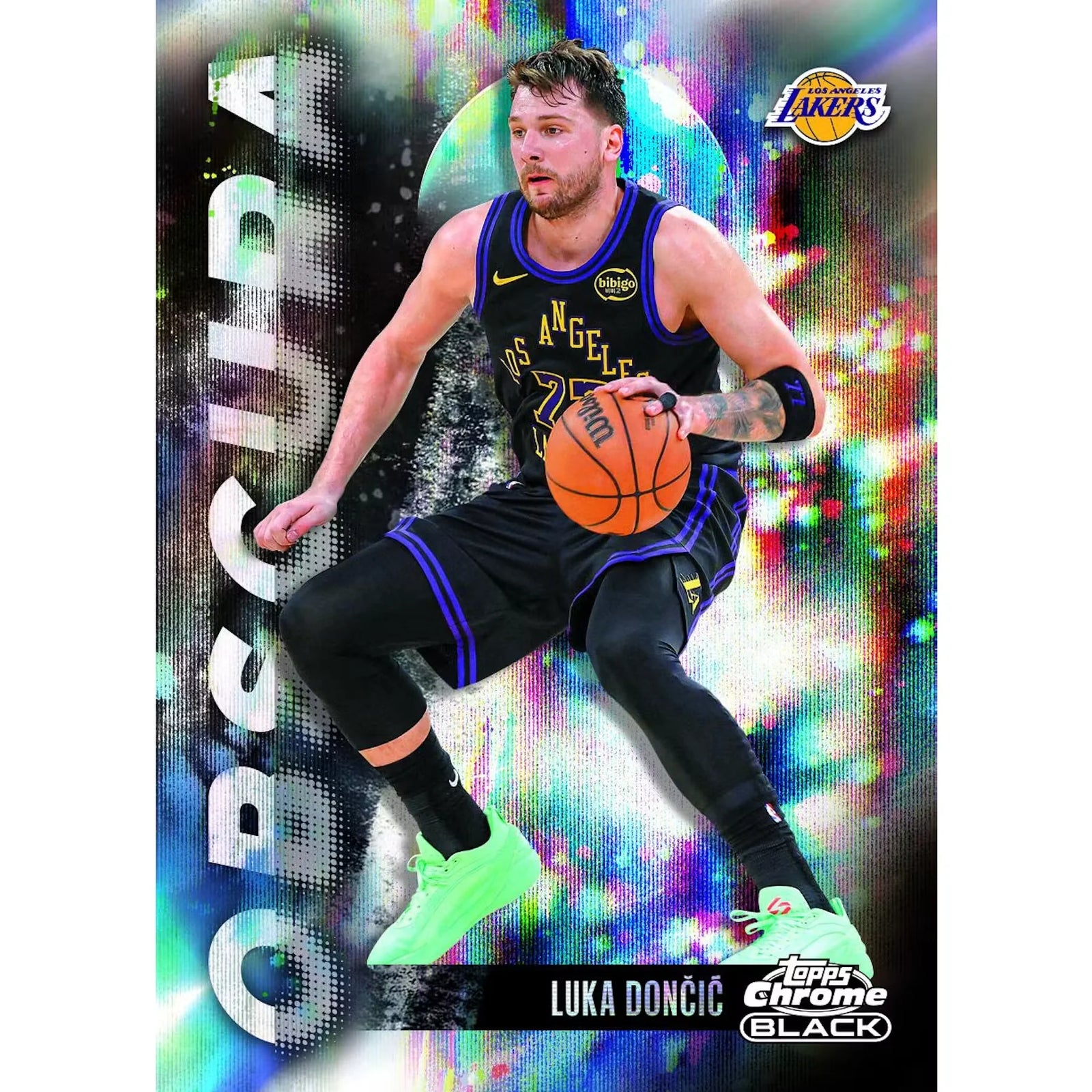 2025-26 Topps Chrome Black Basketball Hobby Box (Ships Sealed Only)
