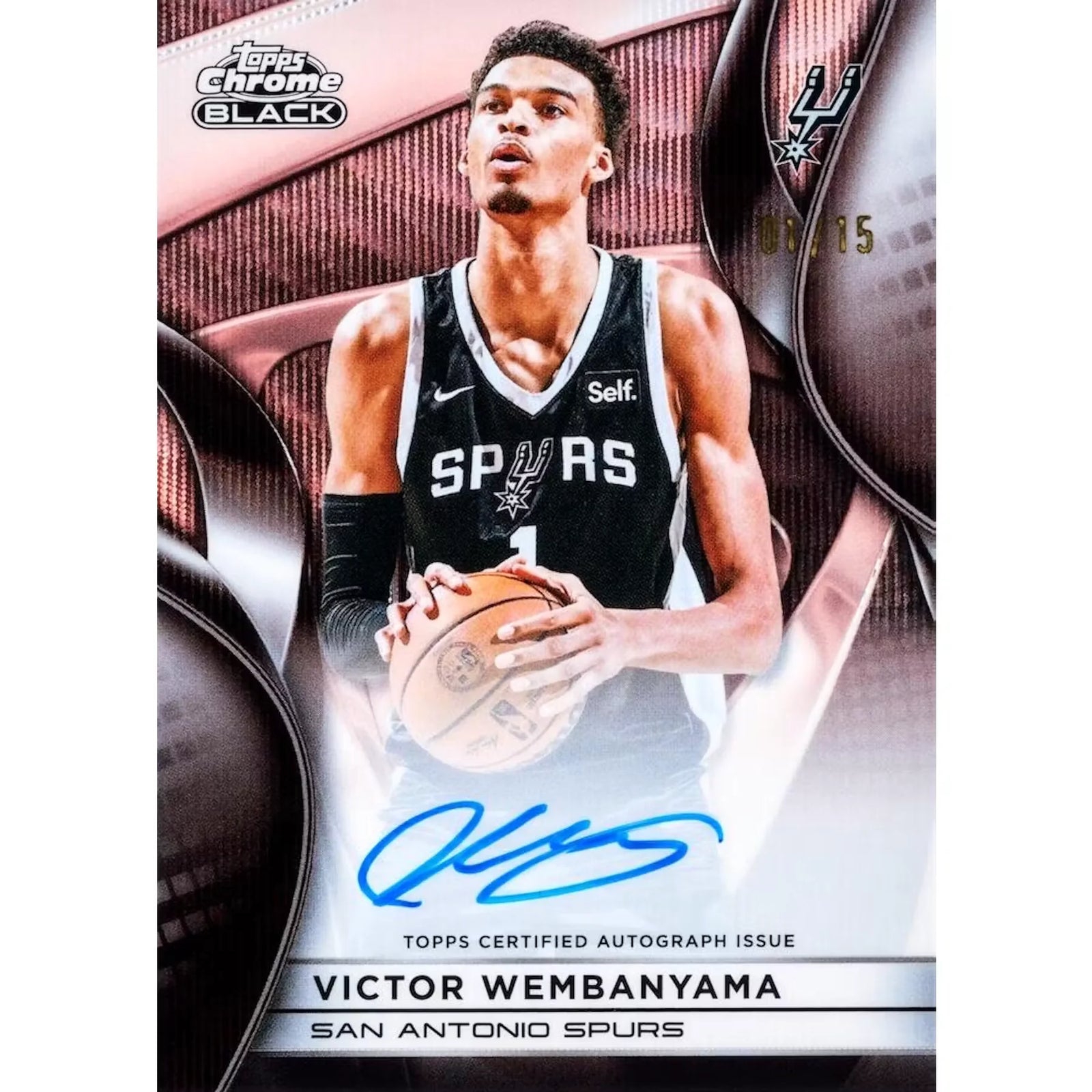 2025-26 Topps Chrome Black Basketball Hobby Box (Ships Sealed Only)