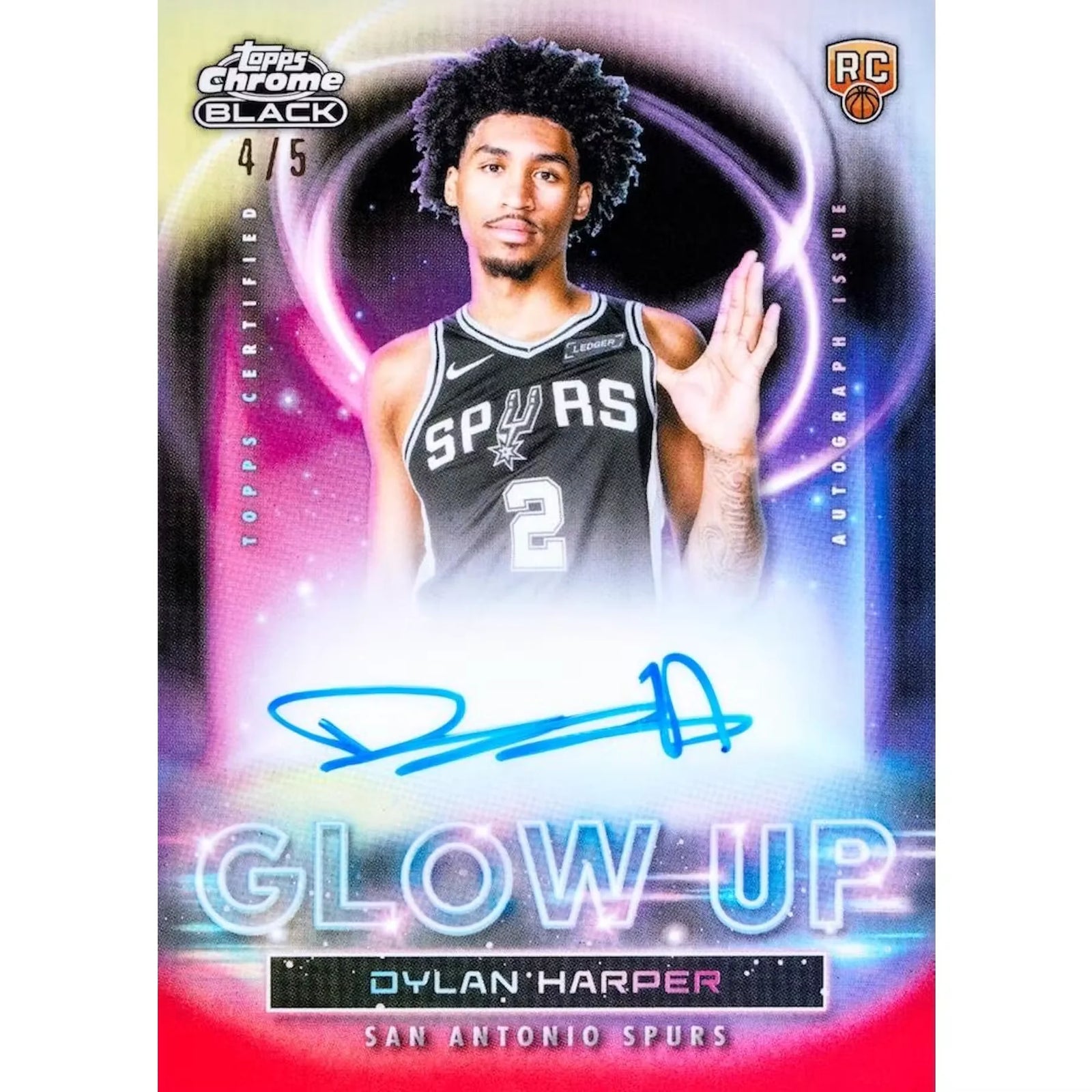 2025-26 Topps Chrome Black Basketball Hobby Box (Ships Sealed Only)