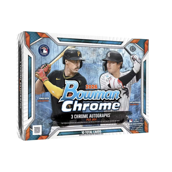 2026 Bowman Chrome Baseball Delight Box | 3 Autographs Per Box (Ships Sealed Only)