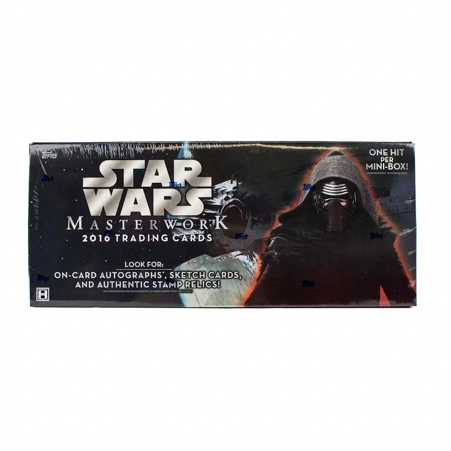 2016 Topps Star Wars Masterwork Hobby Box (Ships Sealed Only)