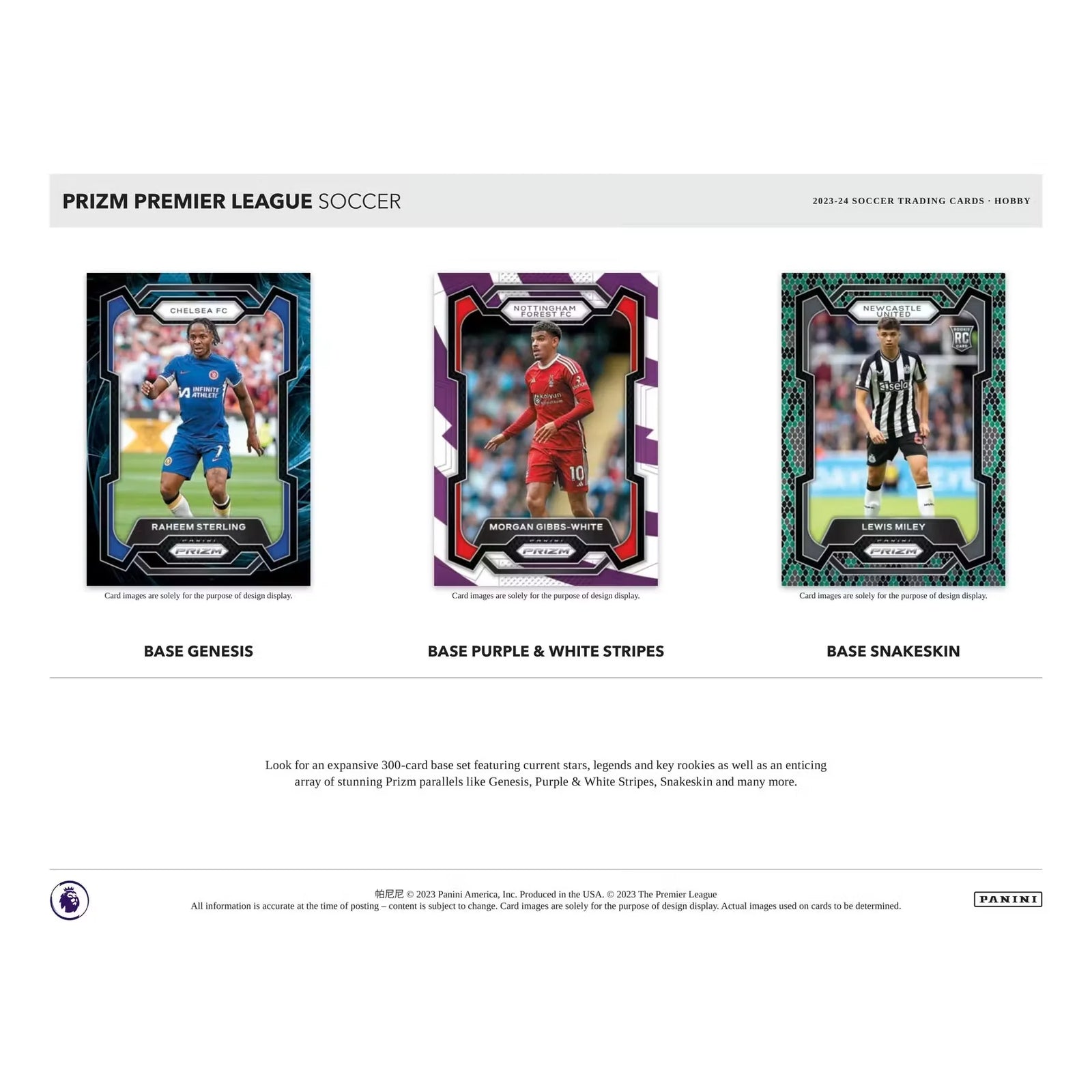 2023-24 Panini Prizm Premier League Soccer Hobby Box (Ships Sealed Only)