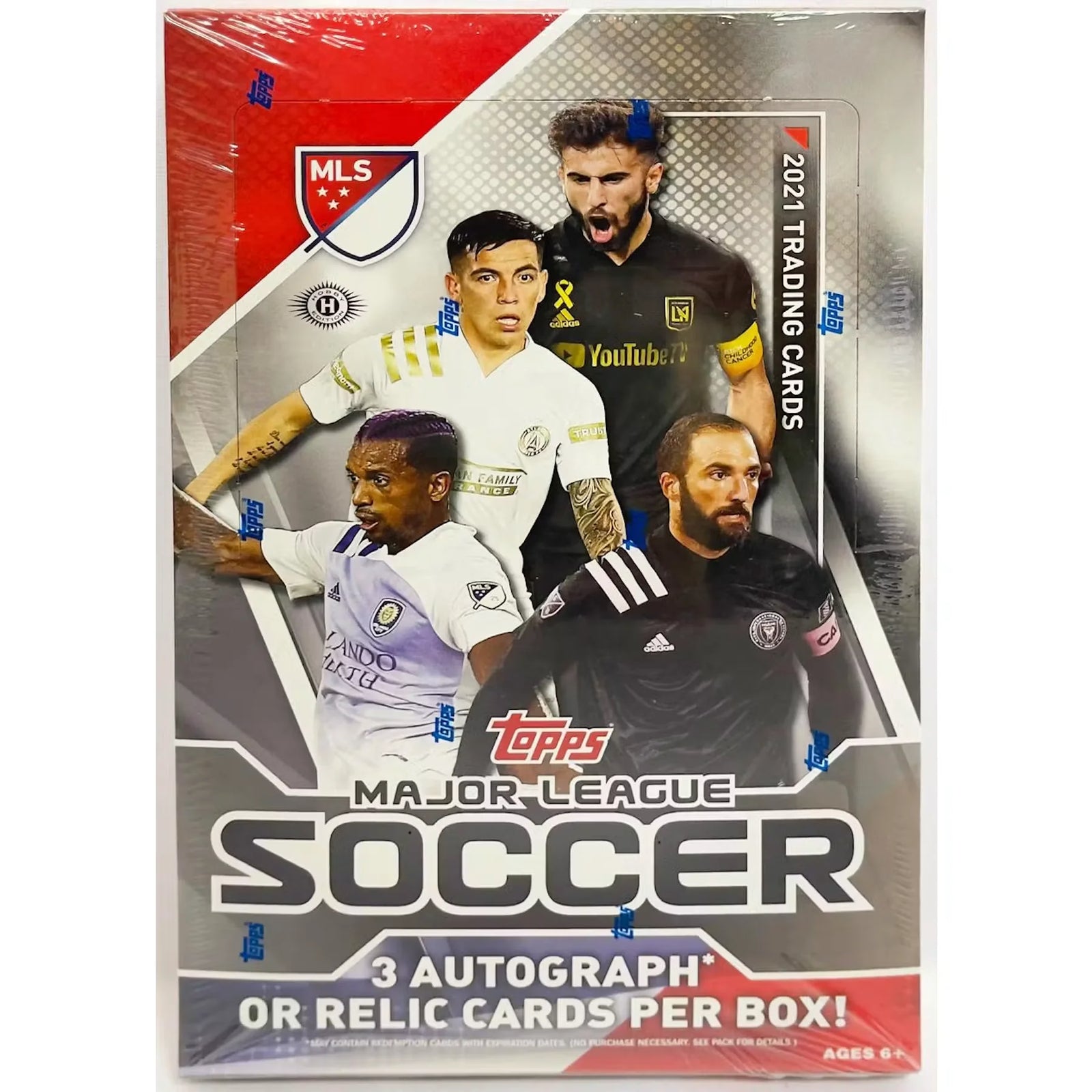 2021 Topps MLS Major League Soccer Hobby Box | 24 Packs (Ships Sealed Only)