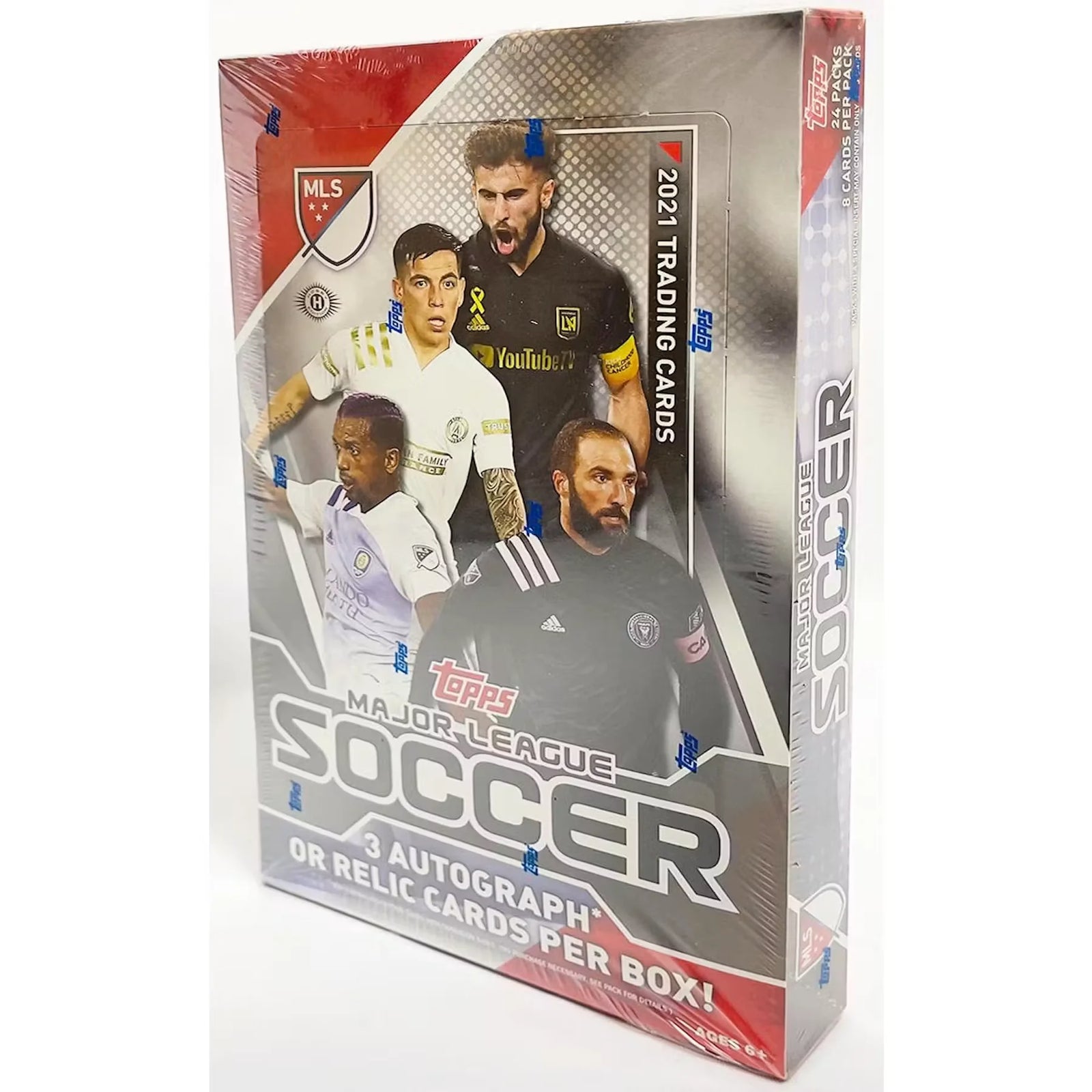 2021 Topps MLS Major League Soccer Hobby Box | 24 Packs (Ships Sealed Only)