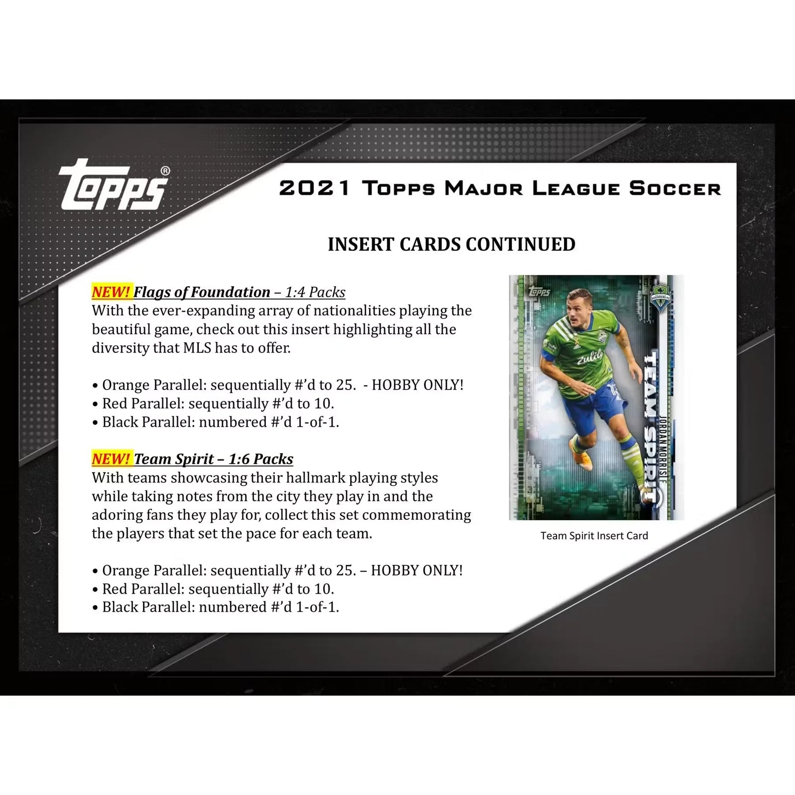2021 Topps MLS Major League Soccer Hobby Box | 24 Packs (Ships Sealed Only)