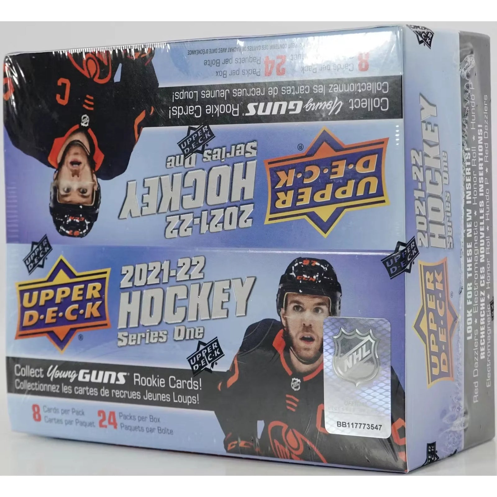 2021-22 Upper Deck Series 1 Hockey 24-Pack Retail Box (Ships Sealed Only) - D