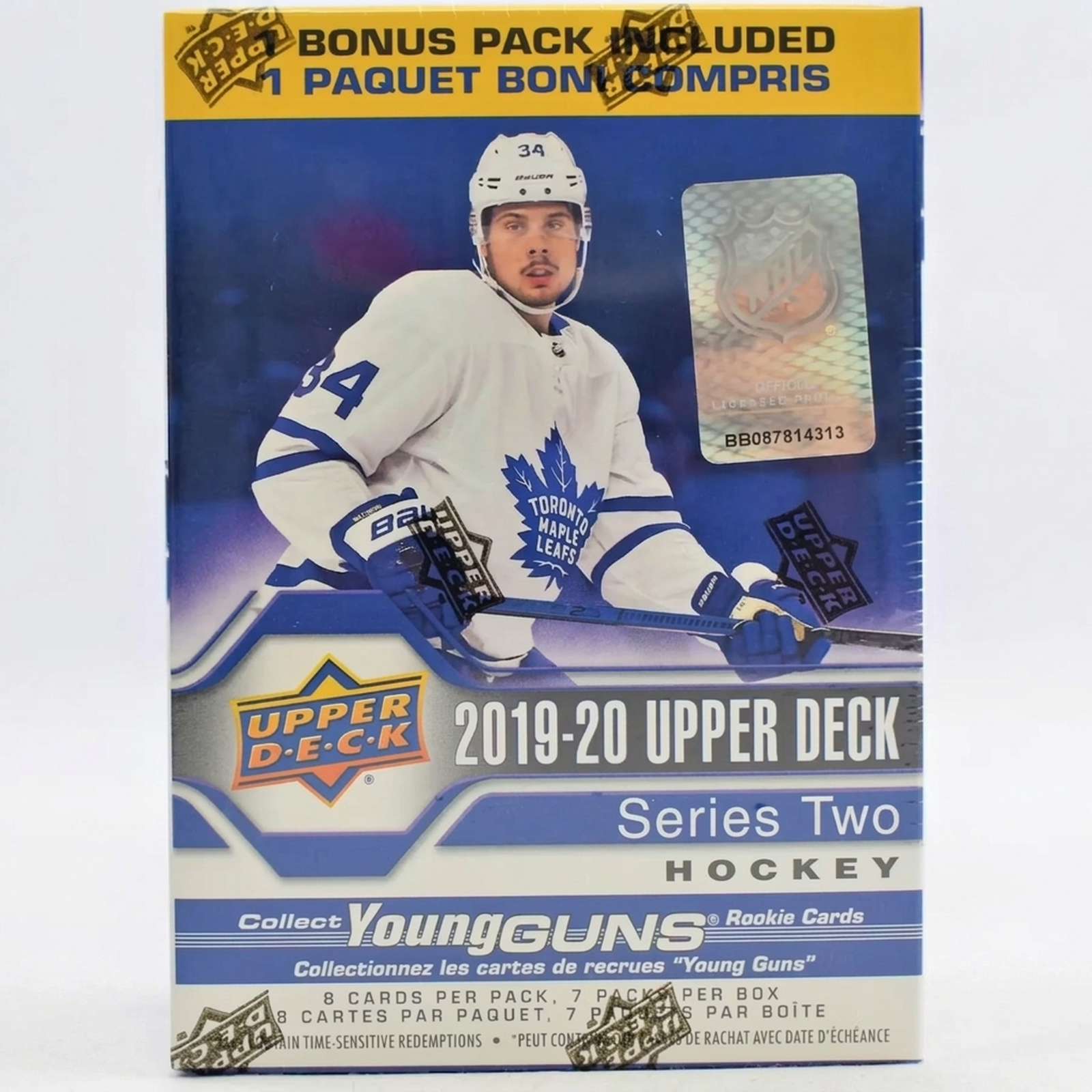 2019-20 Upper Deck Series 2 Hockey Blaster Box (Ships Sealed Only)