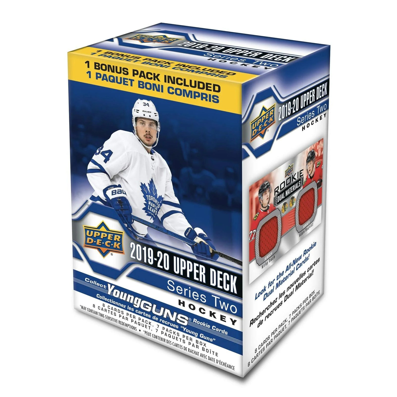 2019-20 Upper Deck Series 2 Hockey Blaster Box (Ships Sealed Only)