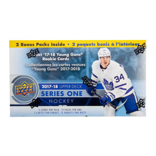 2017-18 Upper Deck Series 1 Hockey Blaster Box (Ships Sealed Only)