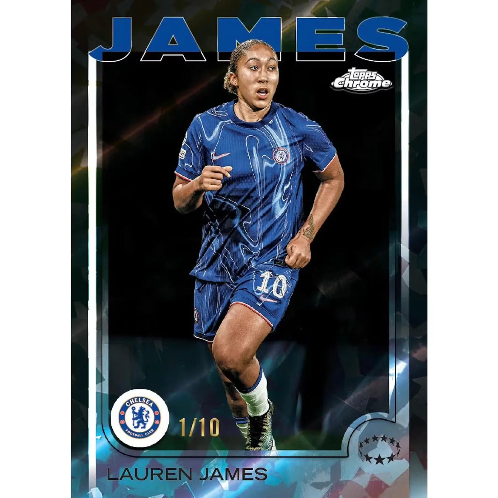 2024-25 Topps Chrome Sapphire UEFA Women's Champions League Soccer Hobby Box (Ships Sealed Only)