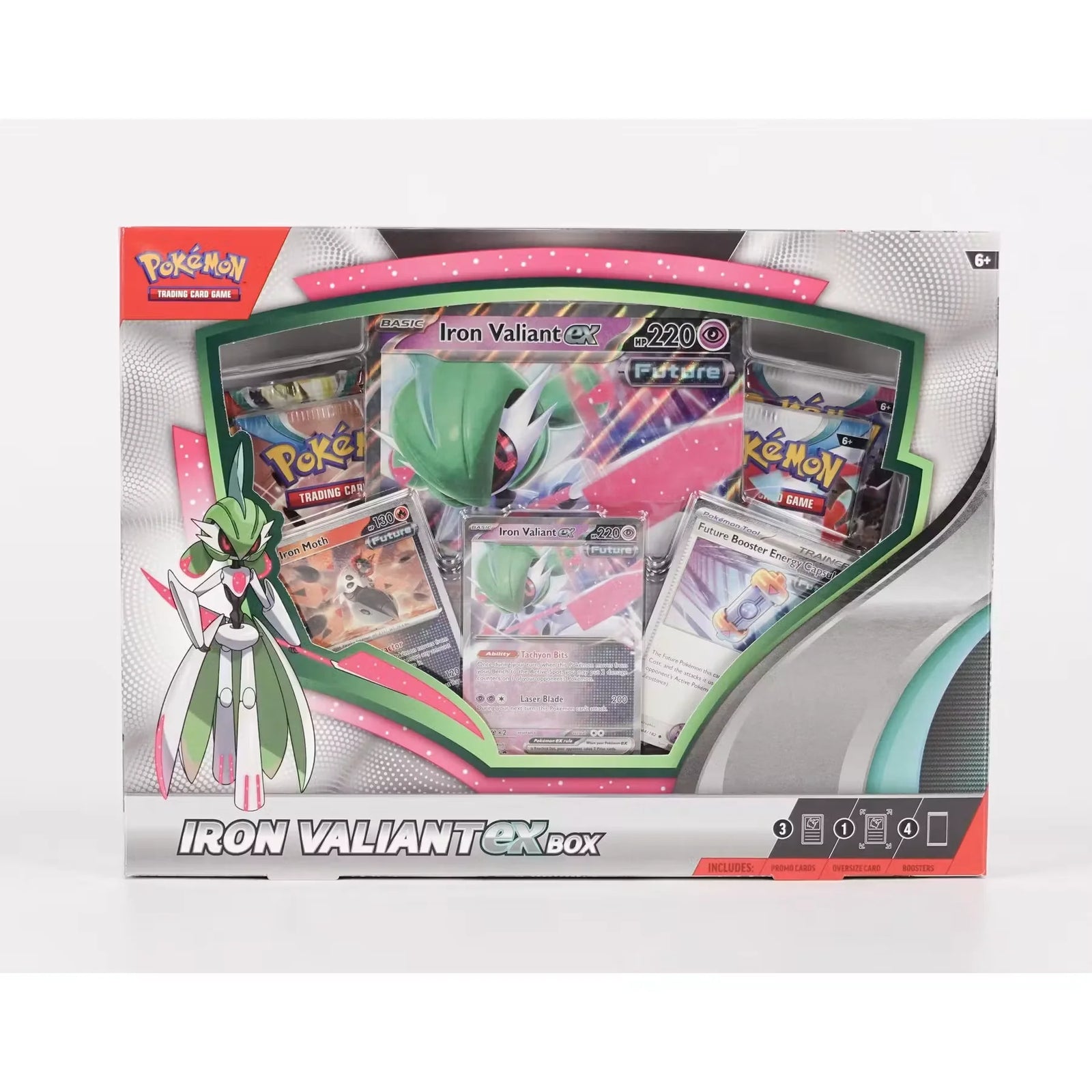 Pokemon Iron Valiant ex Box | Sealed Booster (Ships Sealed Only)