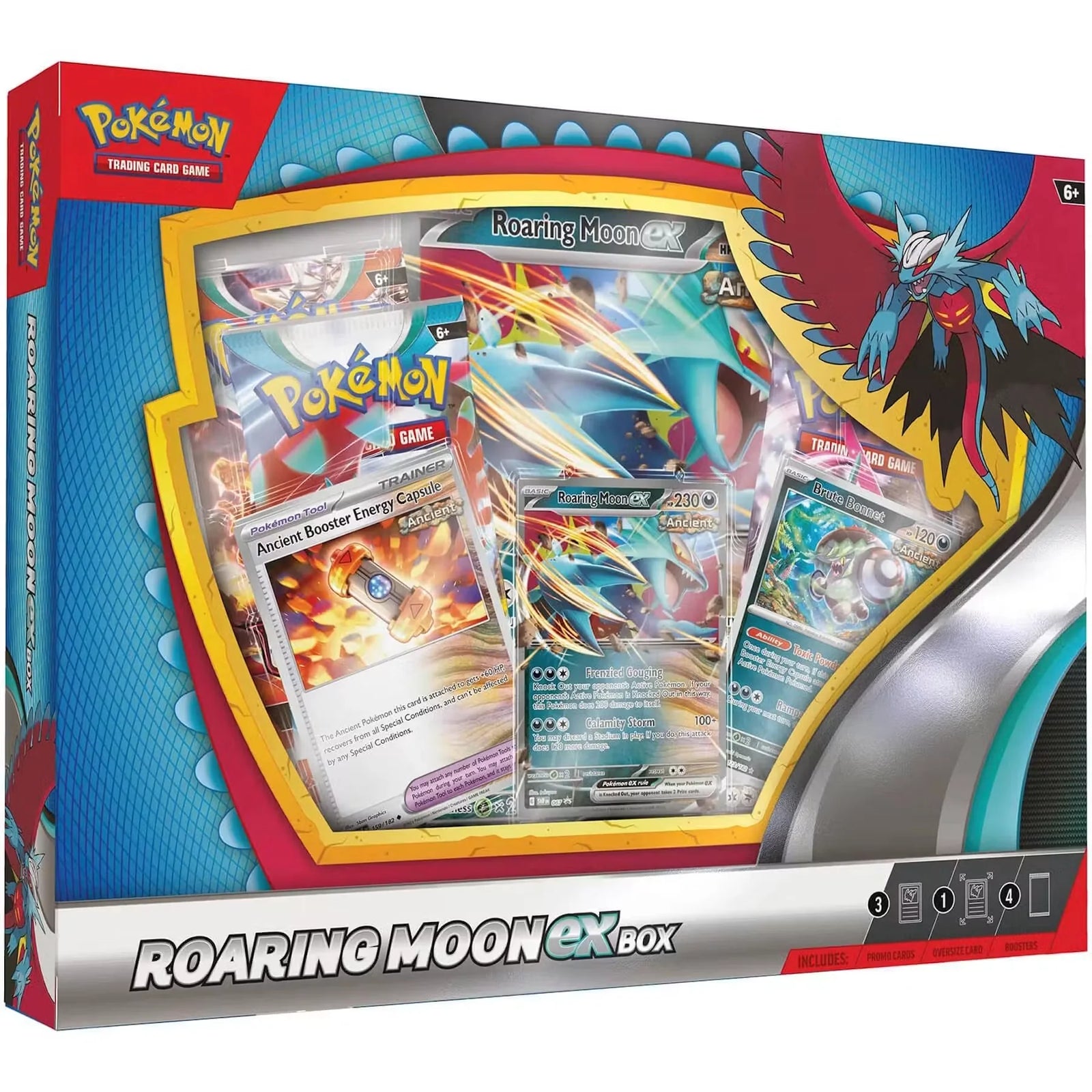 Pokemon Roaring Moon ex Box | Sealed TCG (Ships Sealed Only)