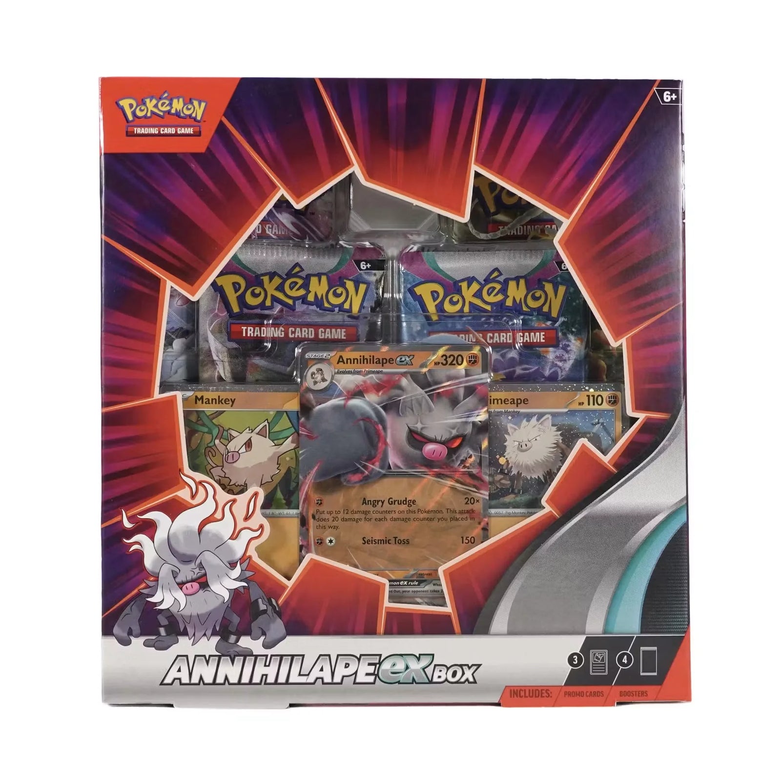 Pokemon Annihilape ex Box | Sealed Booster Box (Ships Sealed Only)